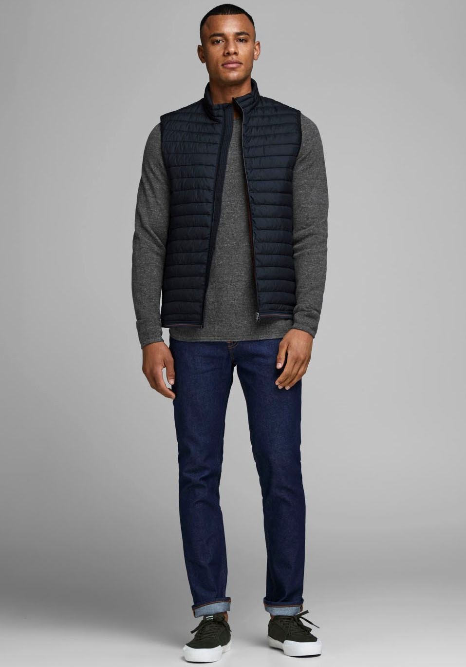 Jack & Jones Rundhalspullover »HILL KNIT«