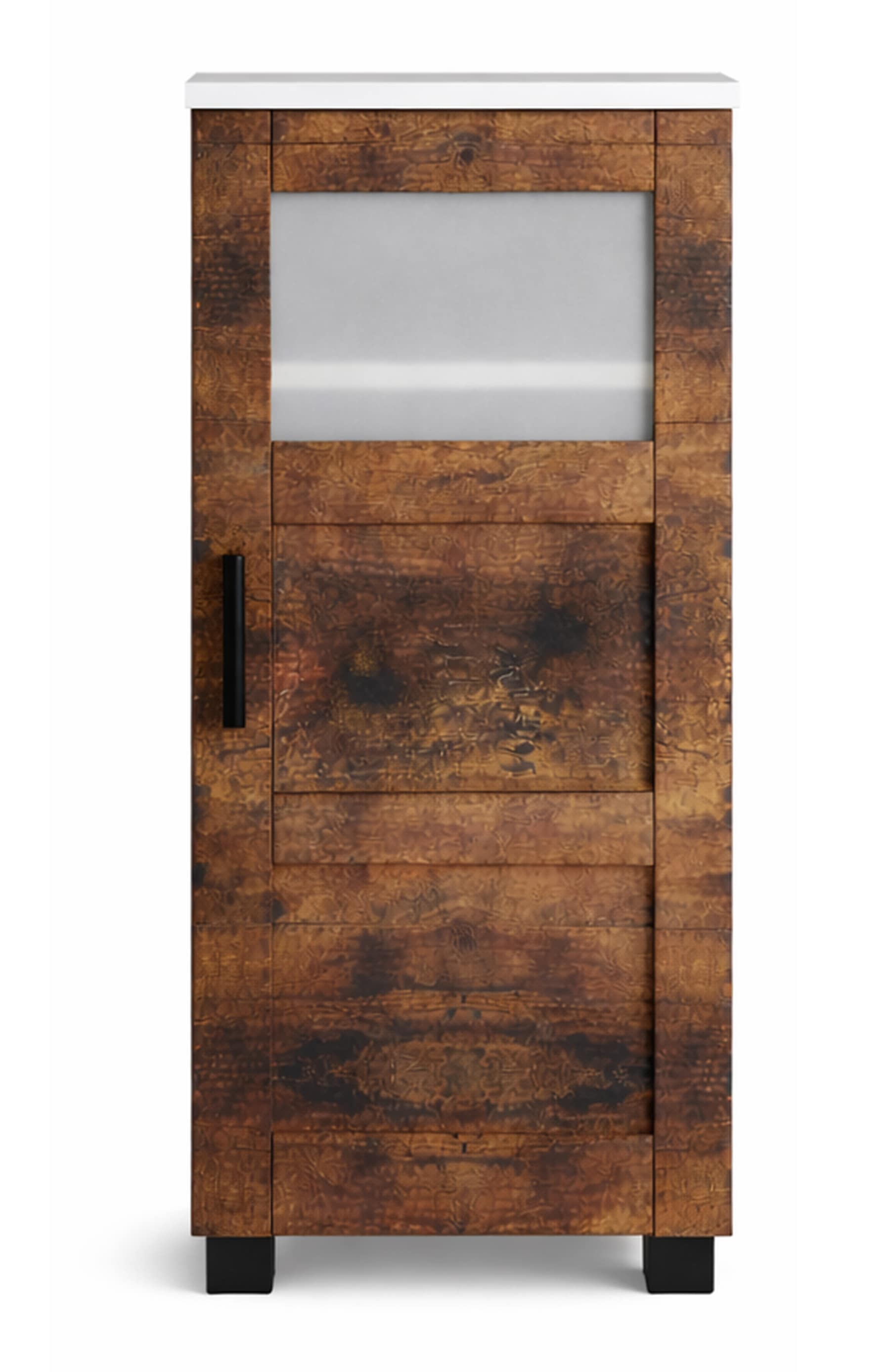 VCM Midischrank »Holz Badschrank Midischrank Nilari 70 x 38 x 28 cm« 1 Stk. tlg.