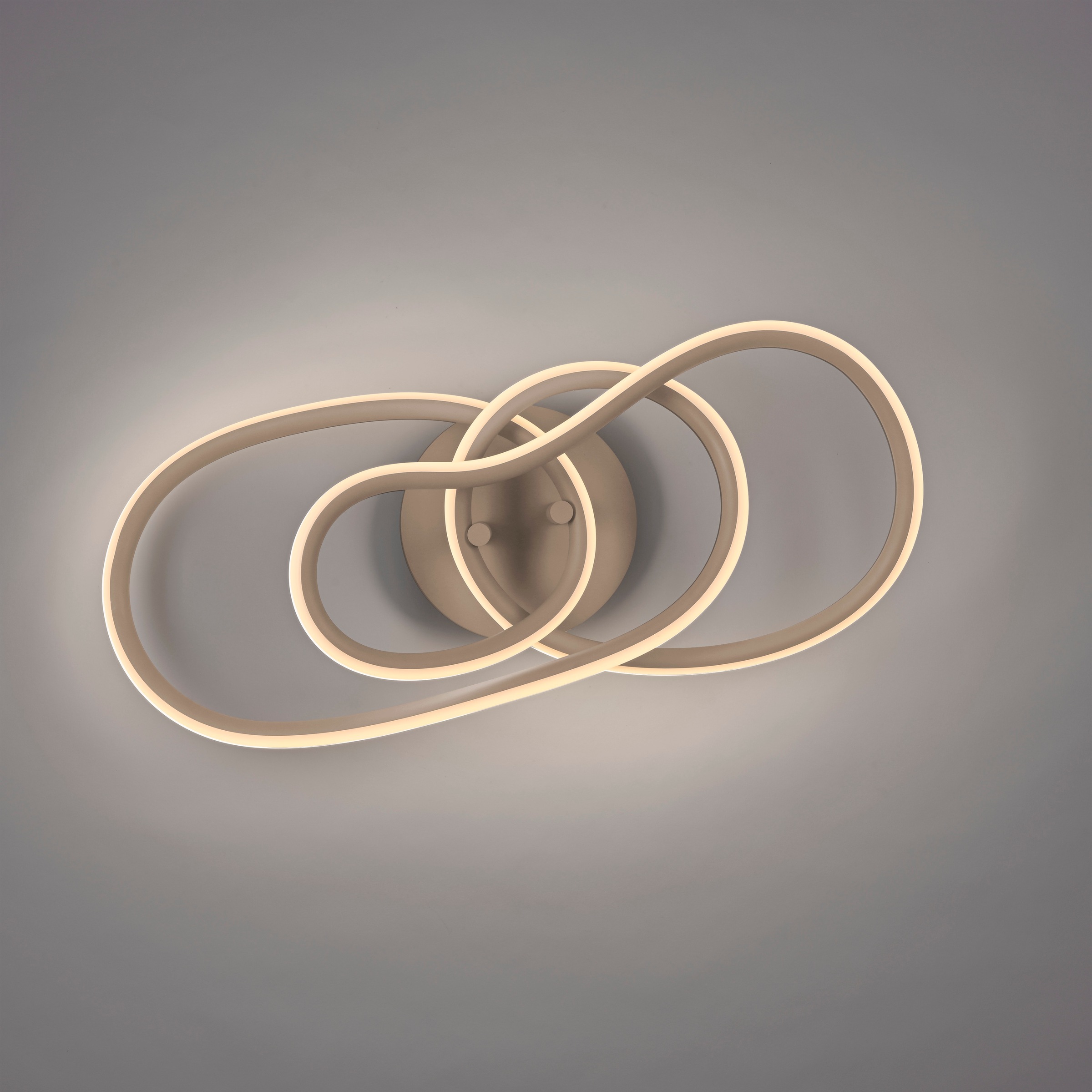 Paul Neuhaus LED Deckenleuchte »TWIST« LED-Board 1 Stk. Warmweiß Stufenlos dimmbar über Lichtschalter, Memoryfunktion