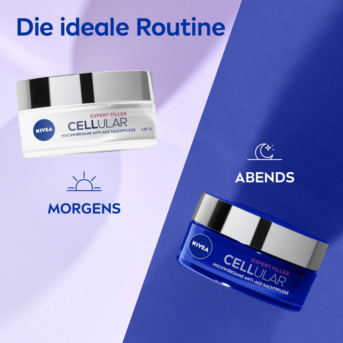 Nivea Tagescreme »CELLULAR Expert Filler Tagespflege LSF 15«