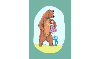 Komar Poster »Lili and Bear«, Figuren, Höhe: 50cm kaufen