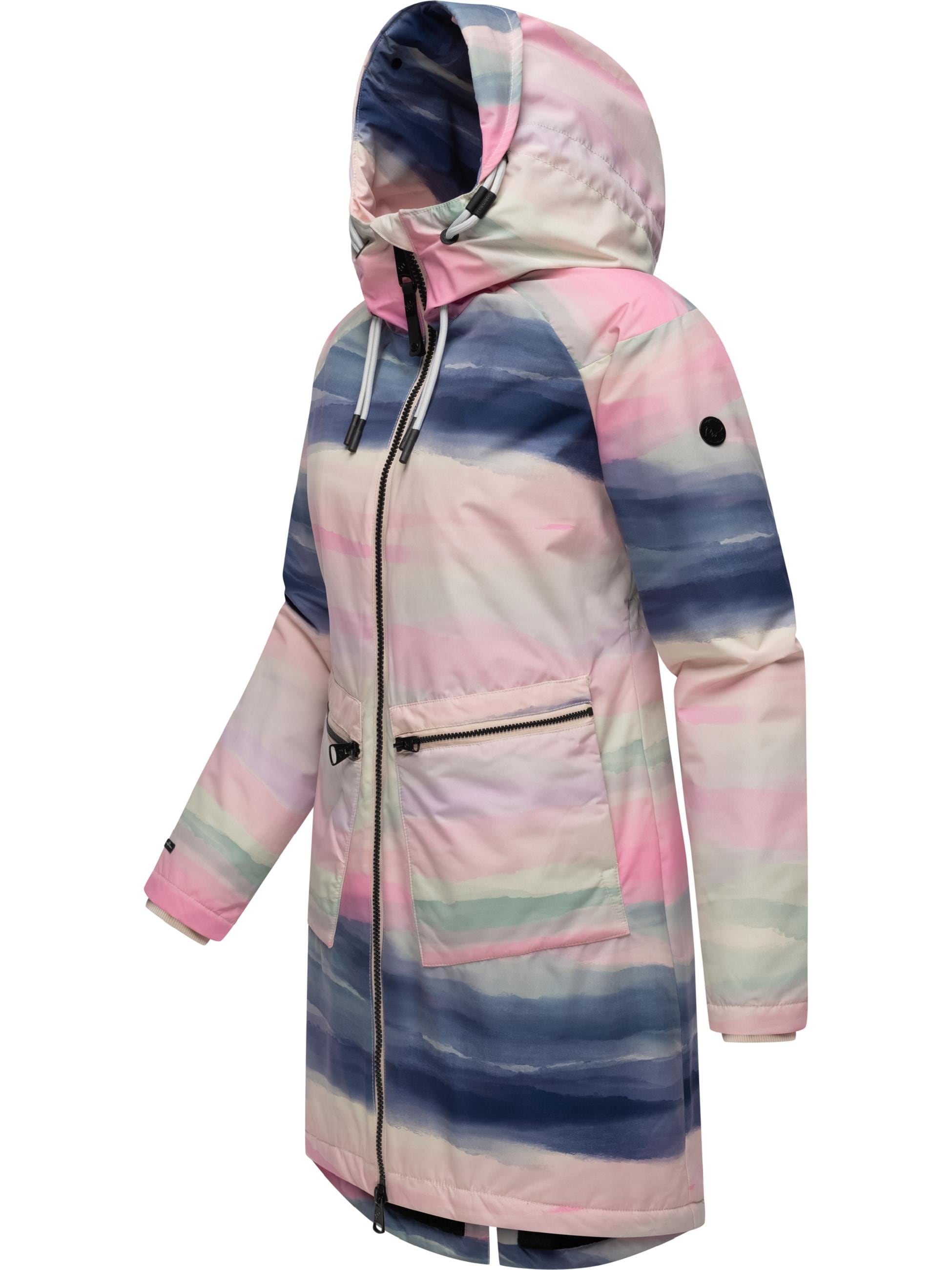 Ragwear Wintermantel »Wintermantel Holstic Print«