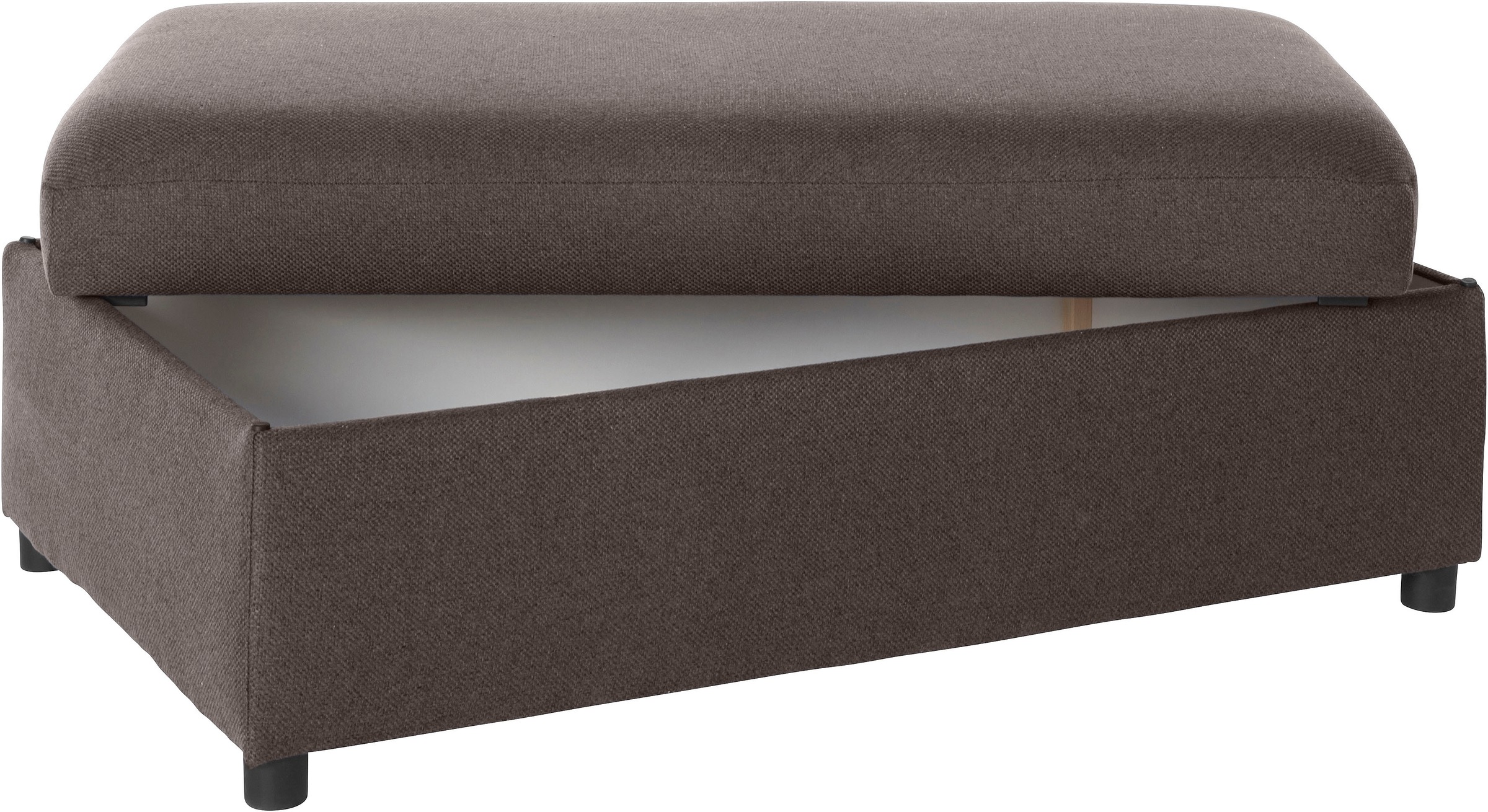 exxpo - sofa fashion Hocker »Kyoto Bankhocker mit Staufach unter der Sitzfläche«
