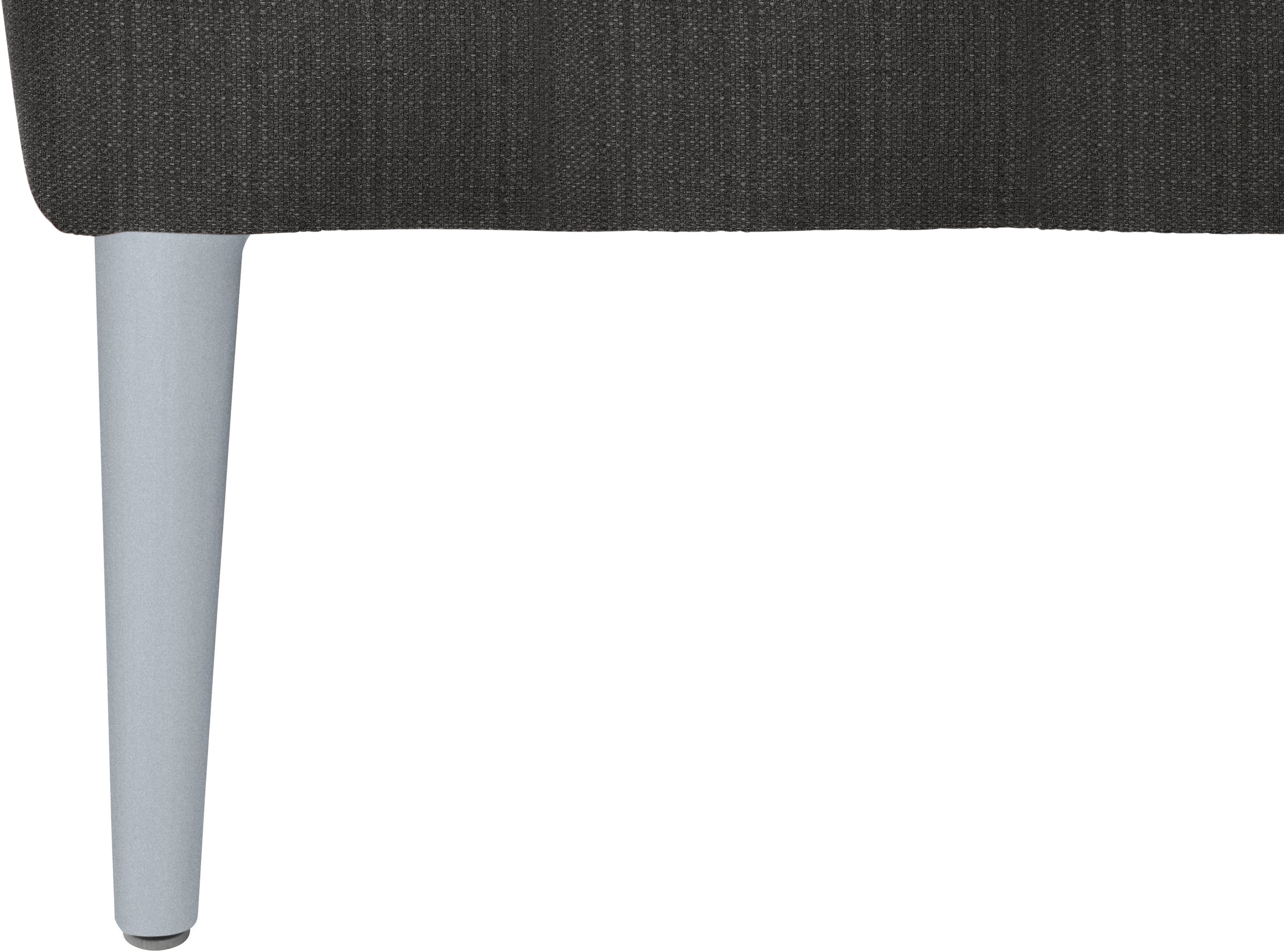 W.SCHILLIG Hocker »enjoy&MORE« Füße silber matt, Breite 106 cm