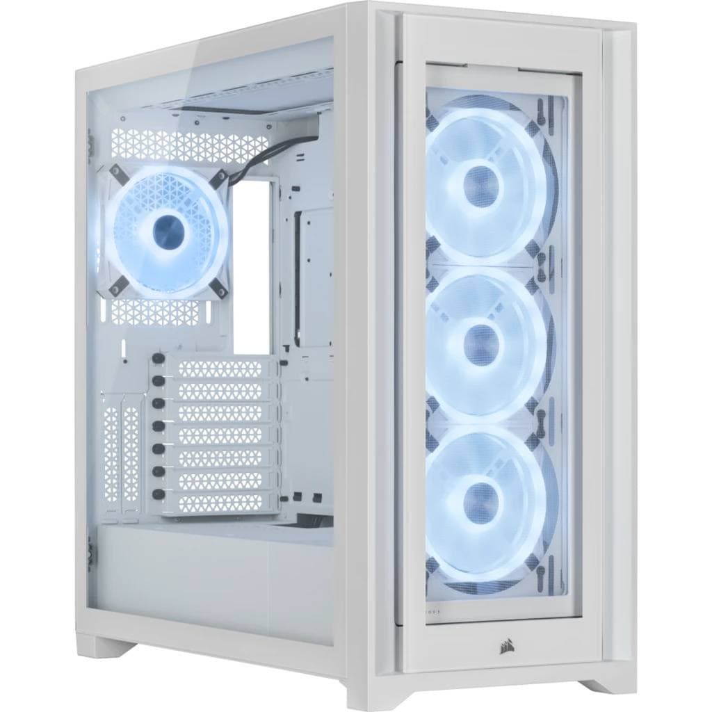 Corsair PC-Gehäuse »iCUE 5000X RGB QL Edition - True White«