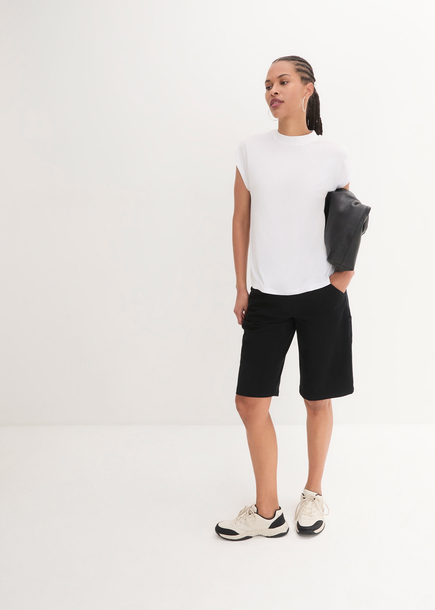 bonprix T-Shirt »T-Shirt aus softer Viskose« lässige Passform, Kurzarm, unifarben, aus Viskose