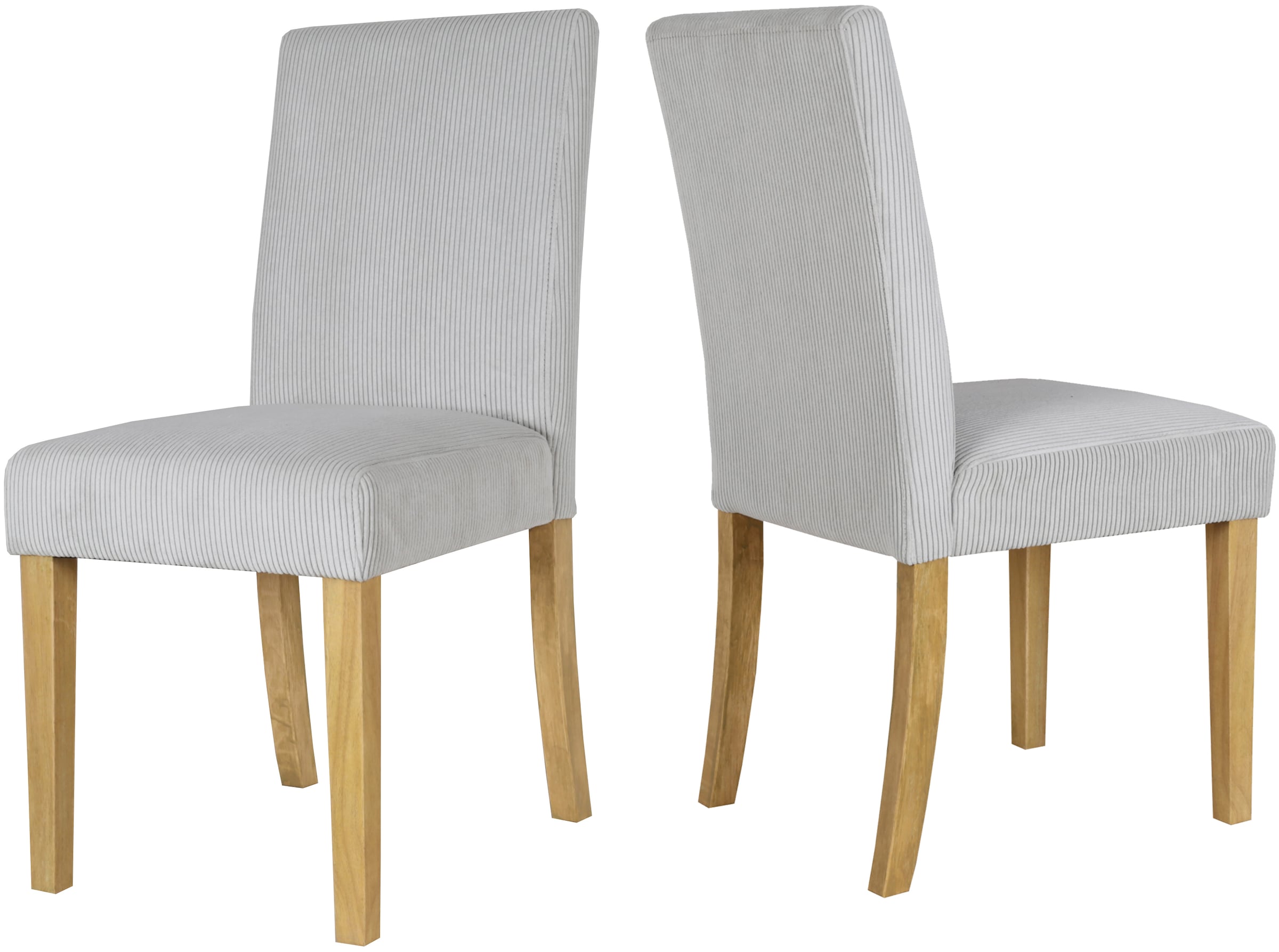 Home affaire Esszimmerstuhl »Winikon, TOPSELLER!, OTTOs Choice«, (Set), 4 St., Cord, Massivholzgestell, moderner Cordbezug, bequem gepolstert