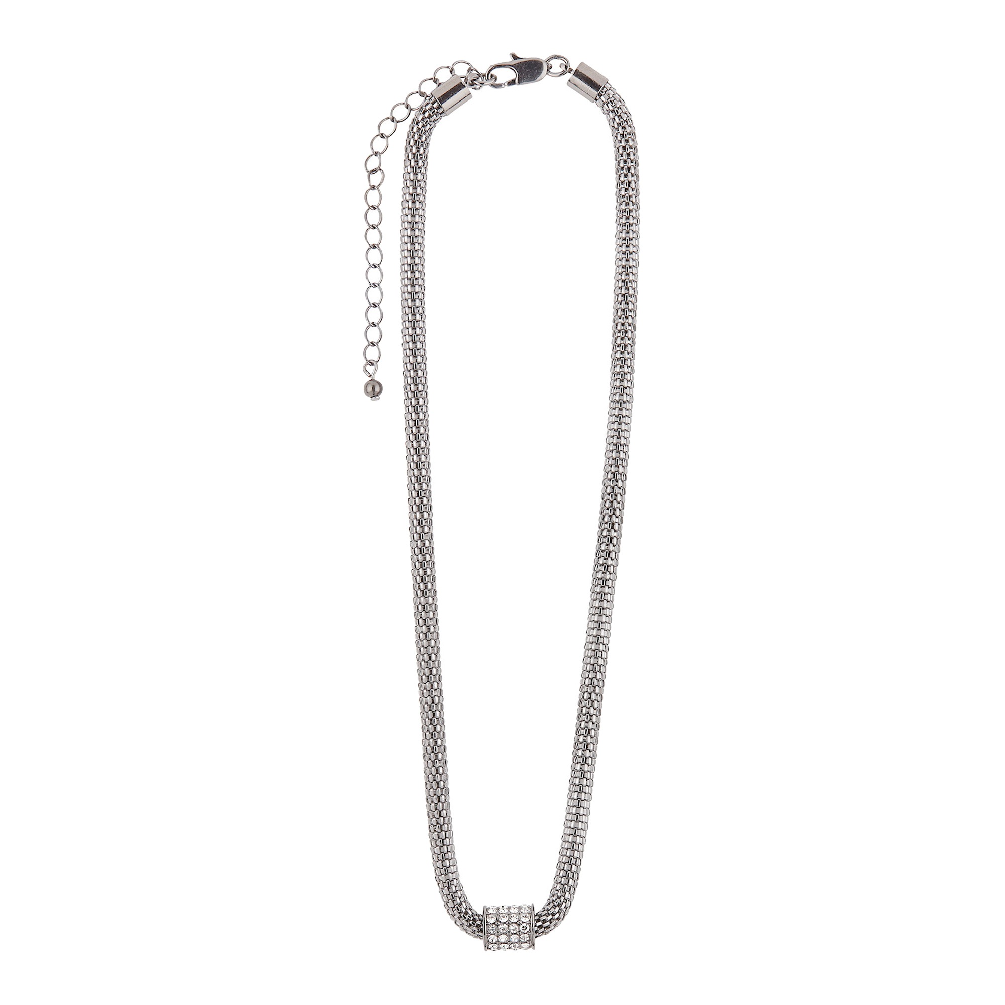Buckley London Collier »rhodiniert mit Kristallen«, Collier