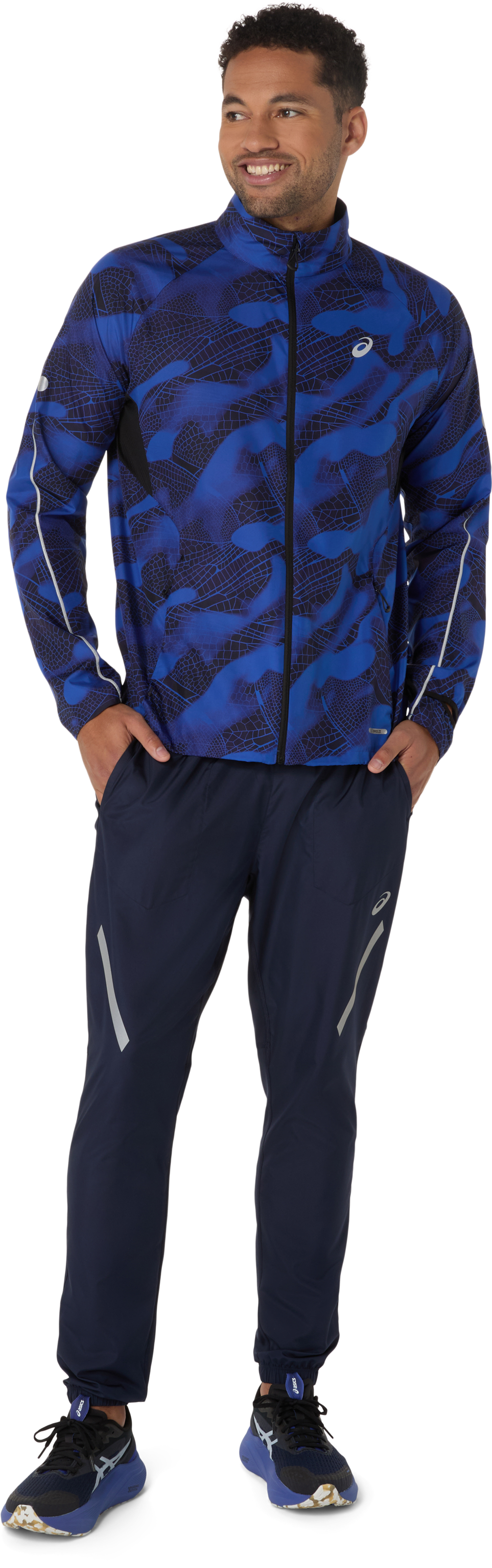 Asics Laufhose »LITE-SHOW PANT«, Reflektierende Details