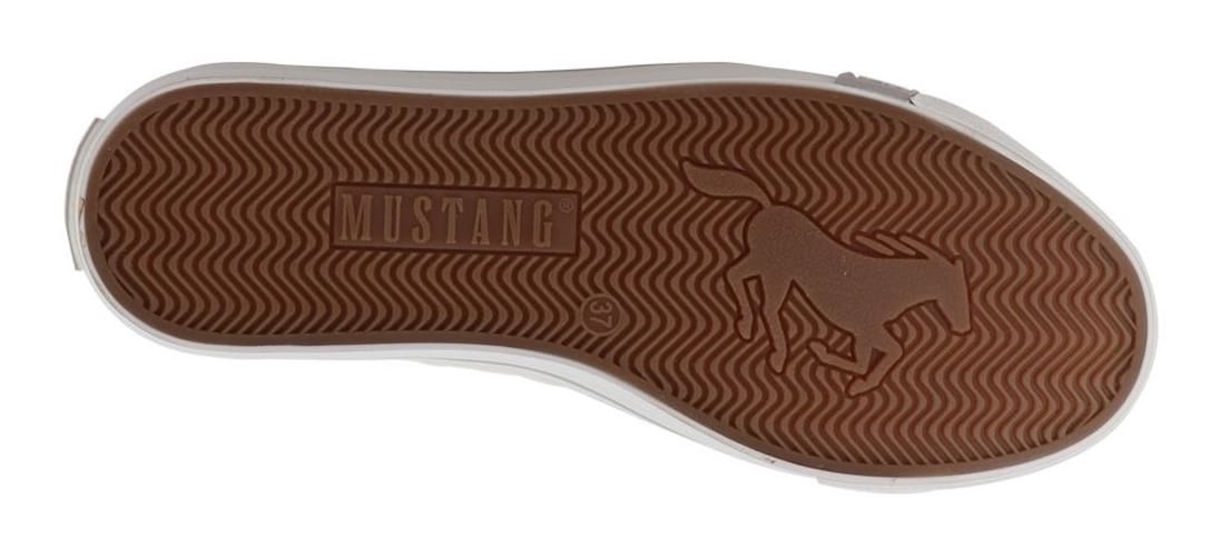 Mustang Shoes Sneaker »Winona«  Freizeitschuh, Halbschuh, Schnürschuh mit Makramee-Stickerei