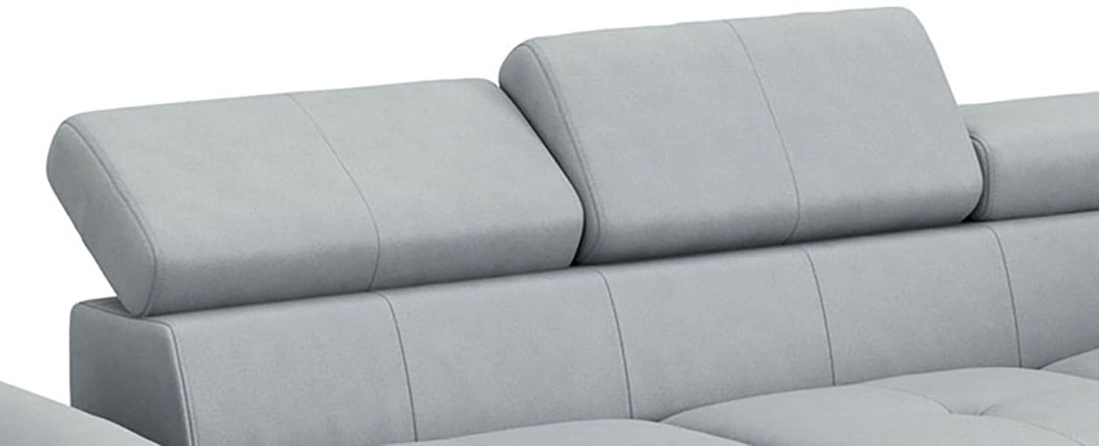 COTTA Ecksofa »Enterprise L-Form«, mit Arm- & Kopfteilverstellung, wahlweise mit Bettfunktion