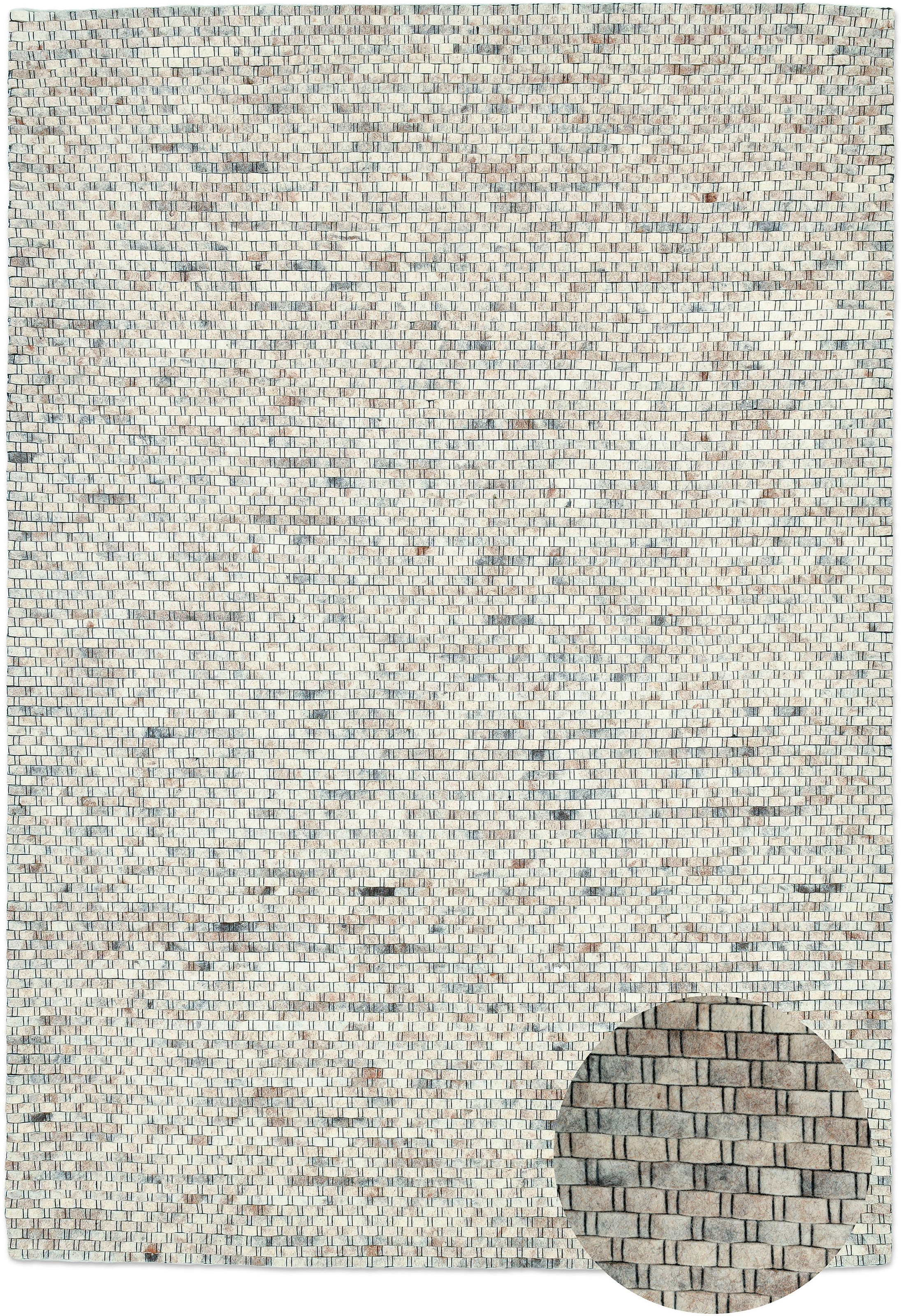 THEKO Wollteppich »Tauern«, rechteckig, Handweb bei online Wolle, handgewebt reine Teppich, OTTO