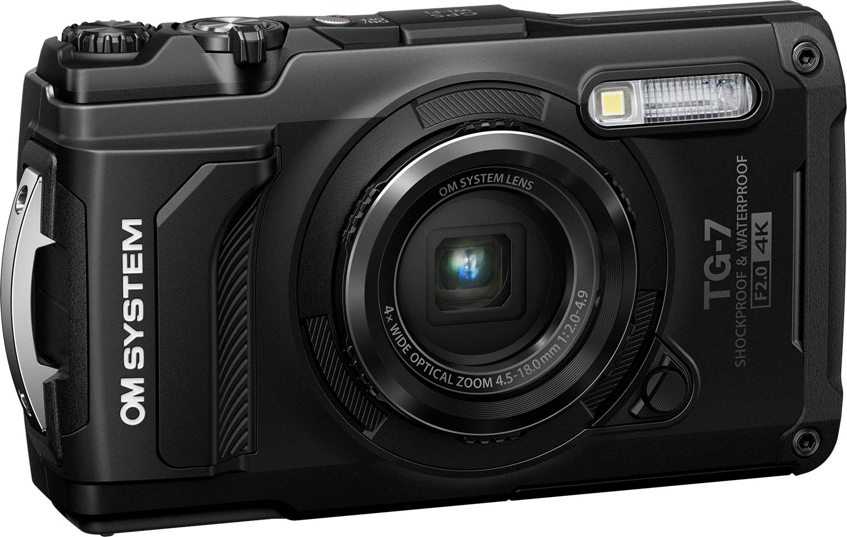 Olympus Kompaktkamera »Tough TG-7«, 12 MP, 4 fachx opt. Zoom, Bluetooth-WLAN (Wi-Fi)