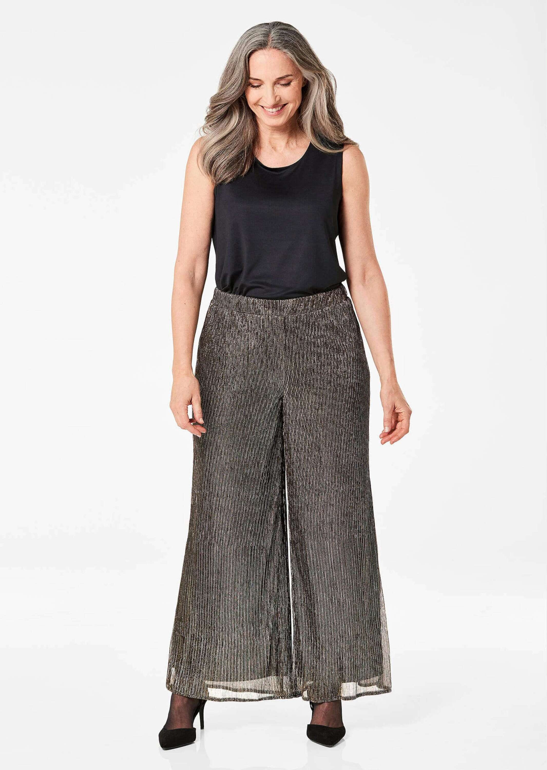 GOLDNER Schlupfhose »Palazzo-Hose Louisa«