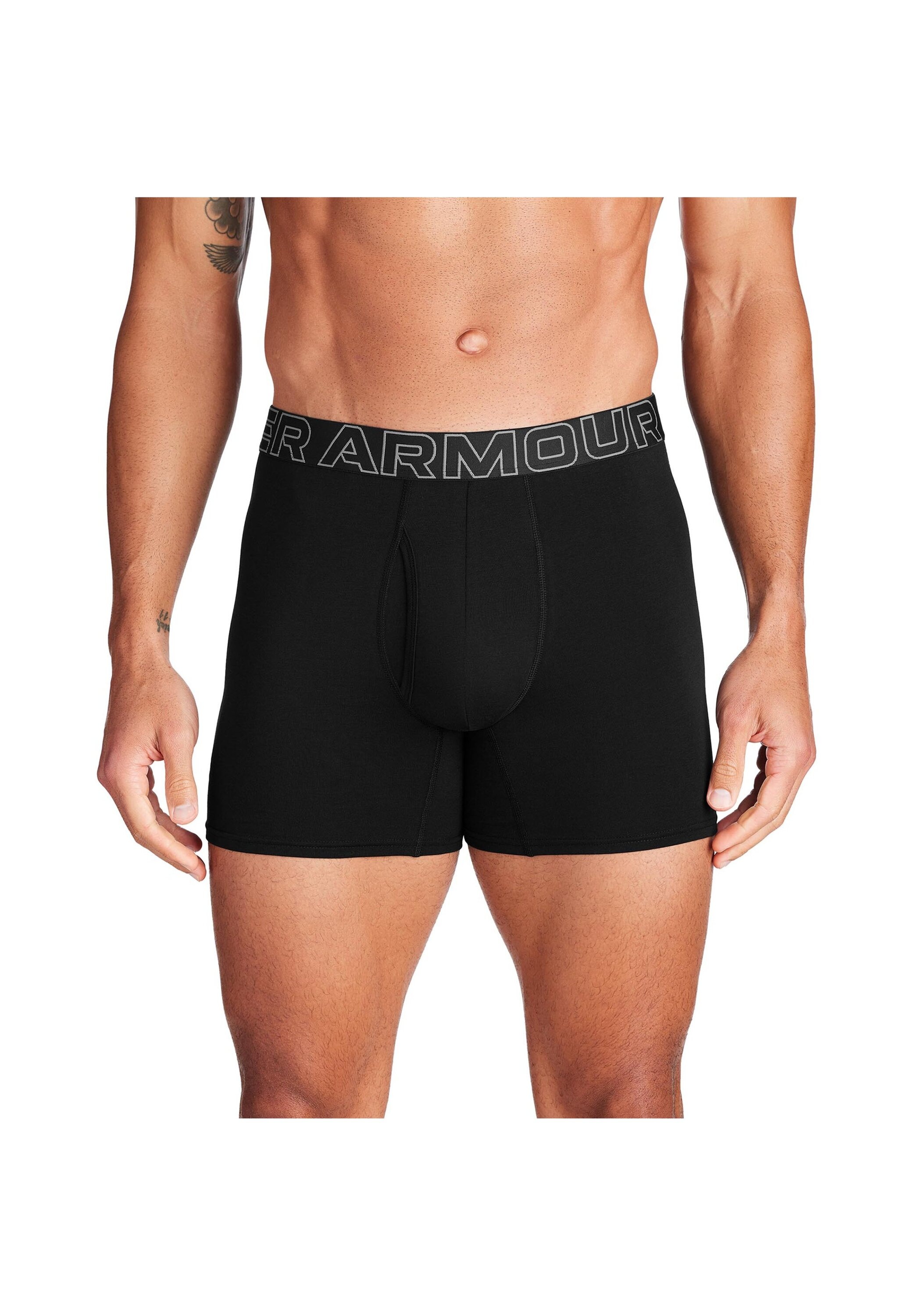 Under Armour® Boxershorts »Boxershort UA PERFORMANCE COTTON - SOLID 6 IN 3PK 3er Pack«
