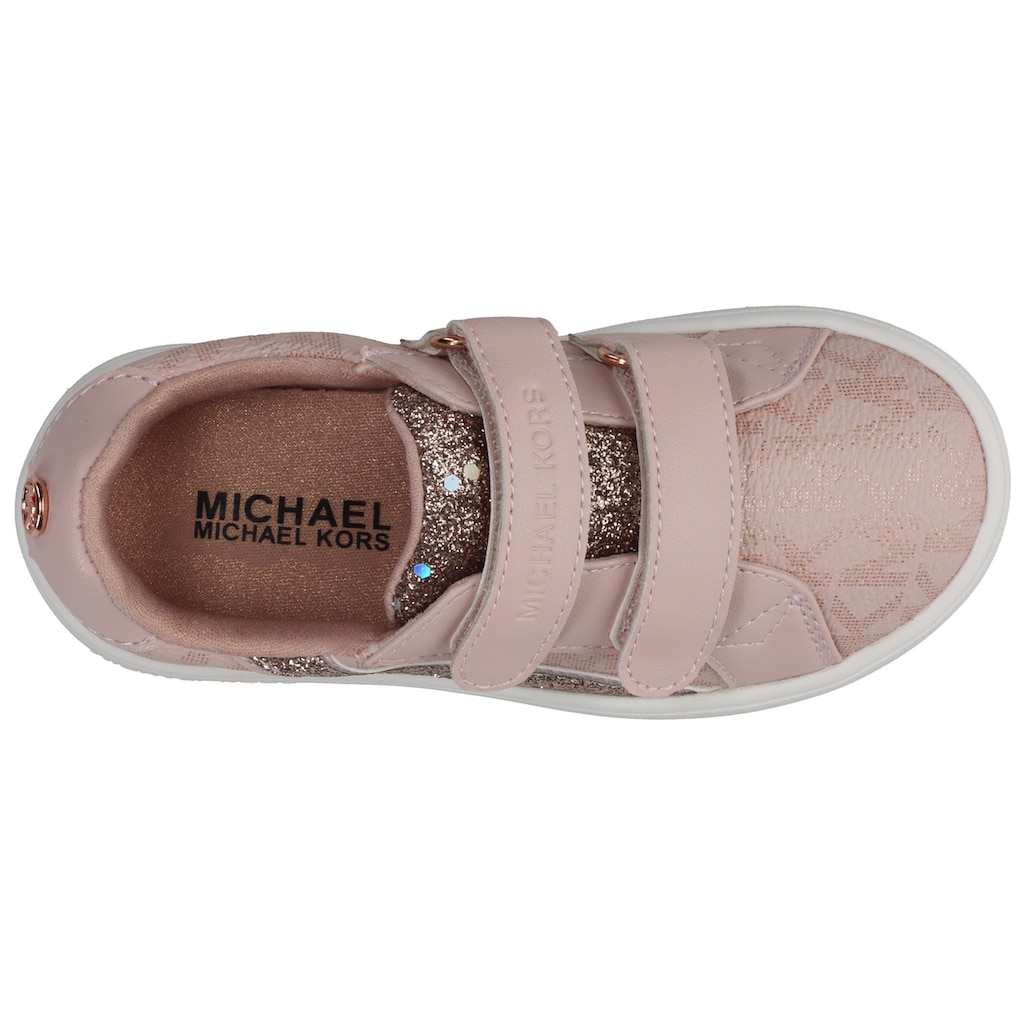 MICHAEL KORS KIDS Sneaker »JEM SLADE H&L«, mit Glitzer, Freizeitschuh, Halbschuh, Schnürschuh