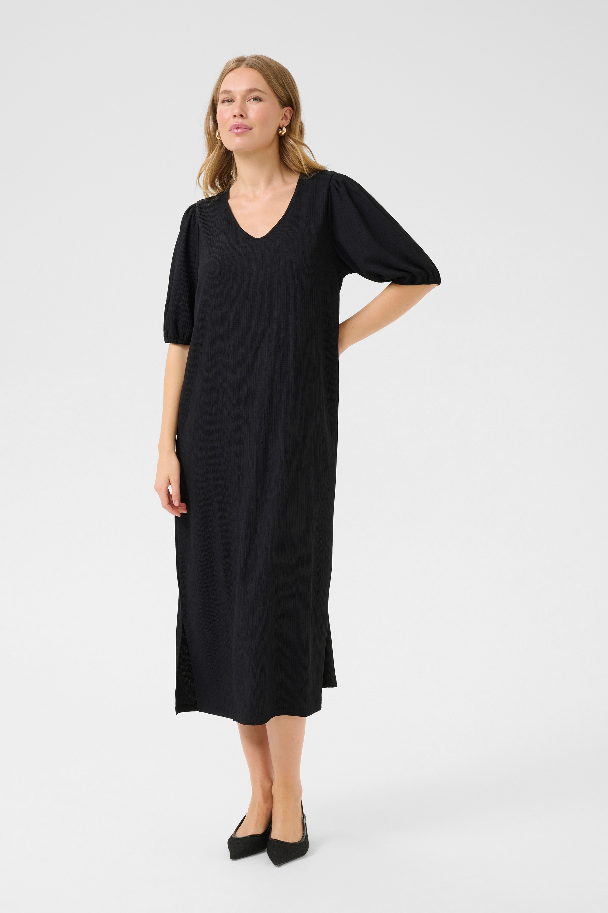 KAFFE Midikleid »Kleid BPanika«