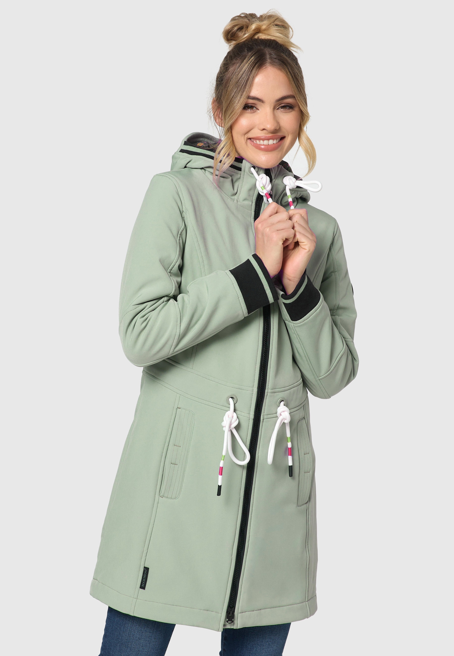 Marikoo Softshelljacke »Marikoo Mount Furnica Damen Softshell Jacke B964«