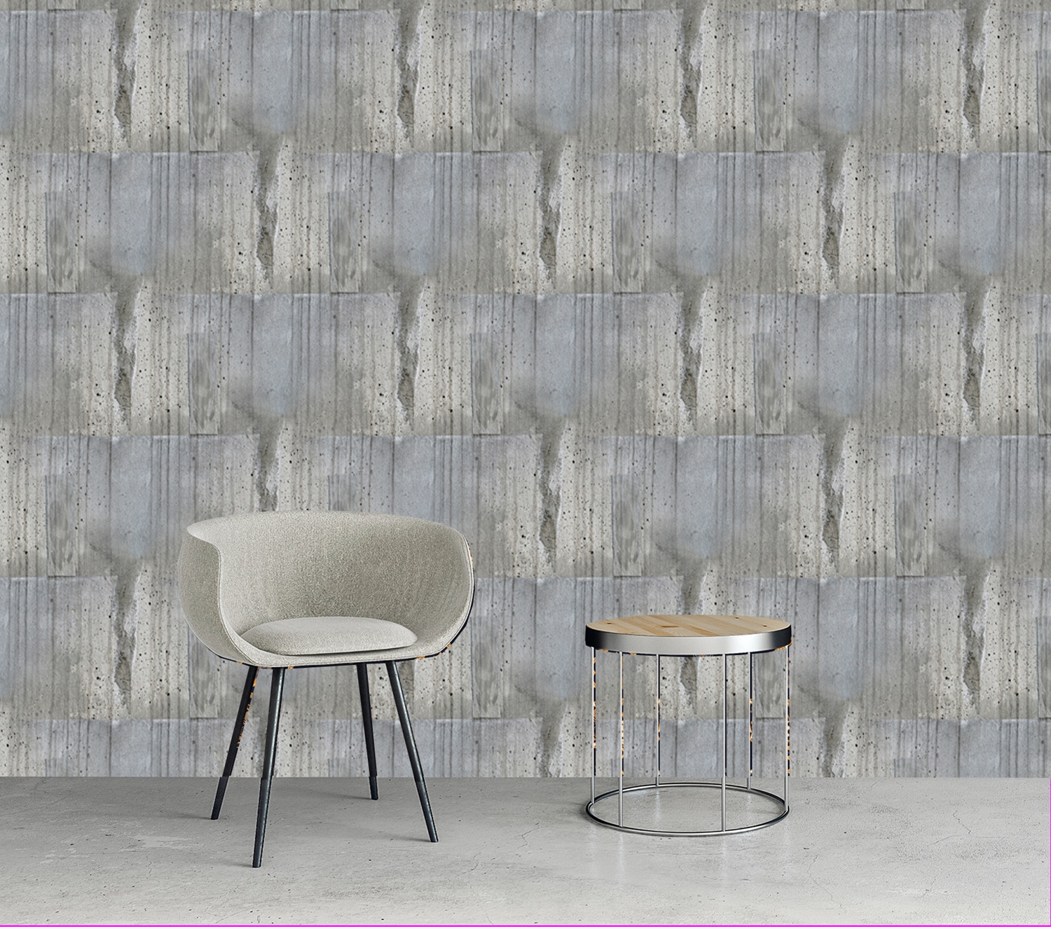queence Vinyltapete »Lapus«, bedruckt-clean-unifarben-minimalistisch-Abriebeffekte-Steinoptik, 90x250cm, selbstklebend, kinderleichte Anbringung, Sticker