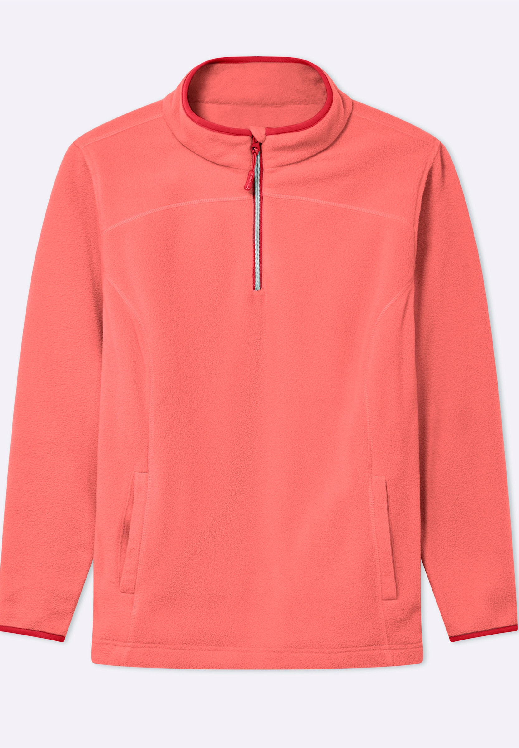 Witt Fleeceshirt »Fleece-Shirt Fleeceshirt mit Stehkragen und Reißverschluss«