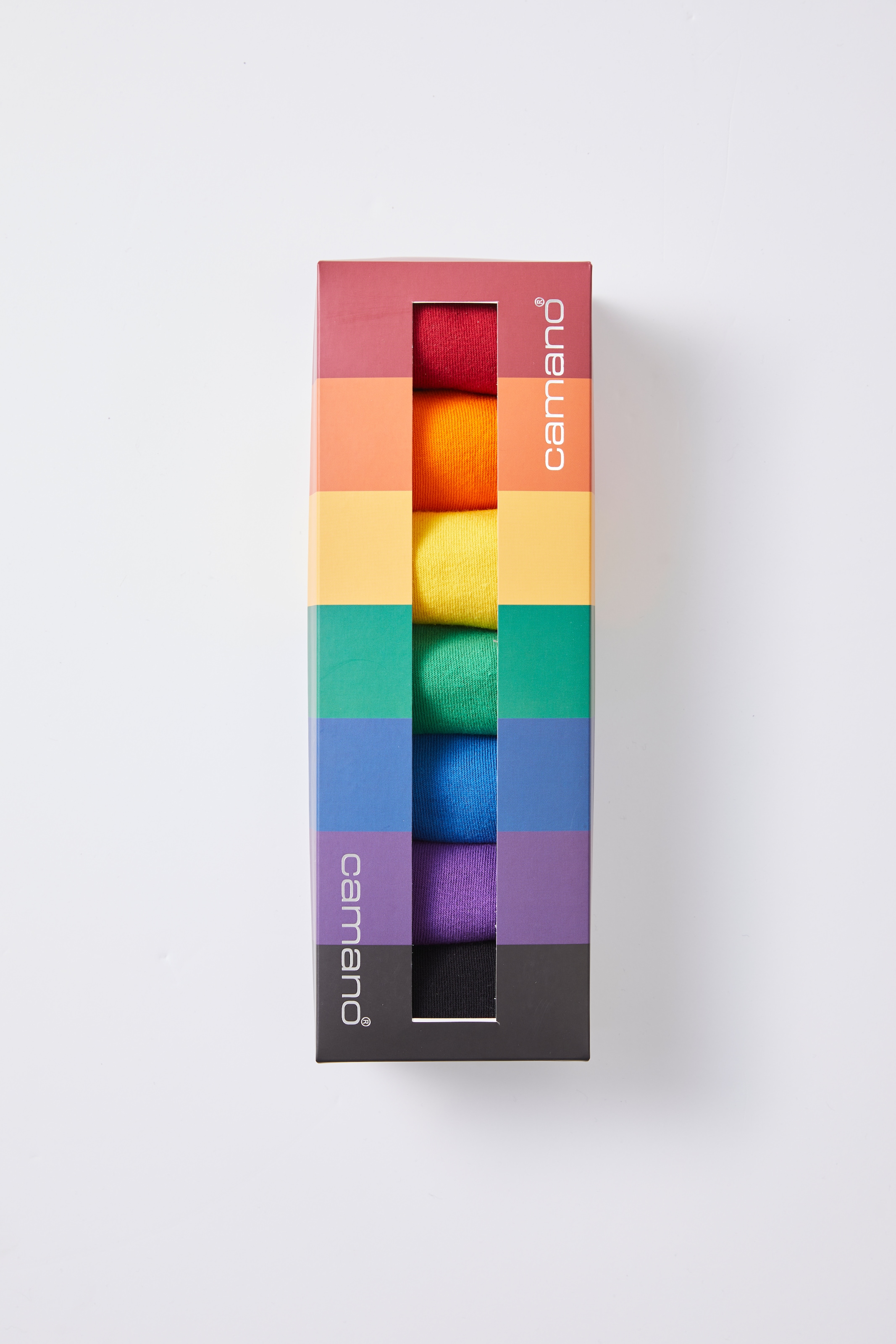 Camano Socken »comfort« 7 Paar,  in langer Form, mit Geschenkbox