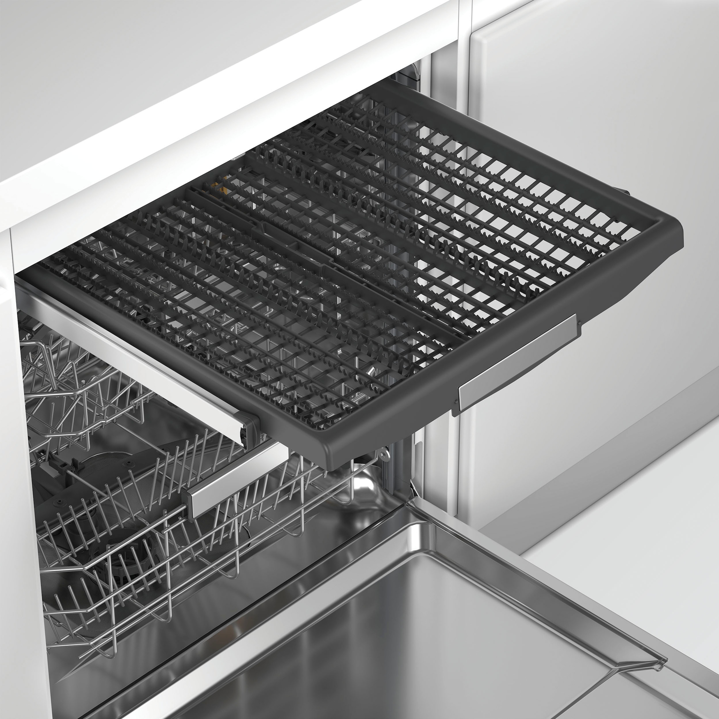 BAUKNECHT vollintegrierbarer Geschirrspüler »OBIC Ecosilent2 9760« 9,5 l 14 tlg. Maßgedecke ActiveDry – automatische Türöffnung für bessere Trockungsergebnisse