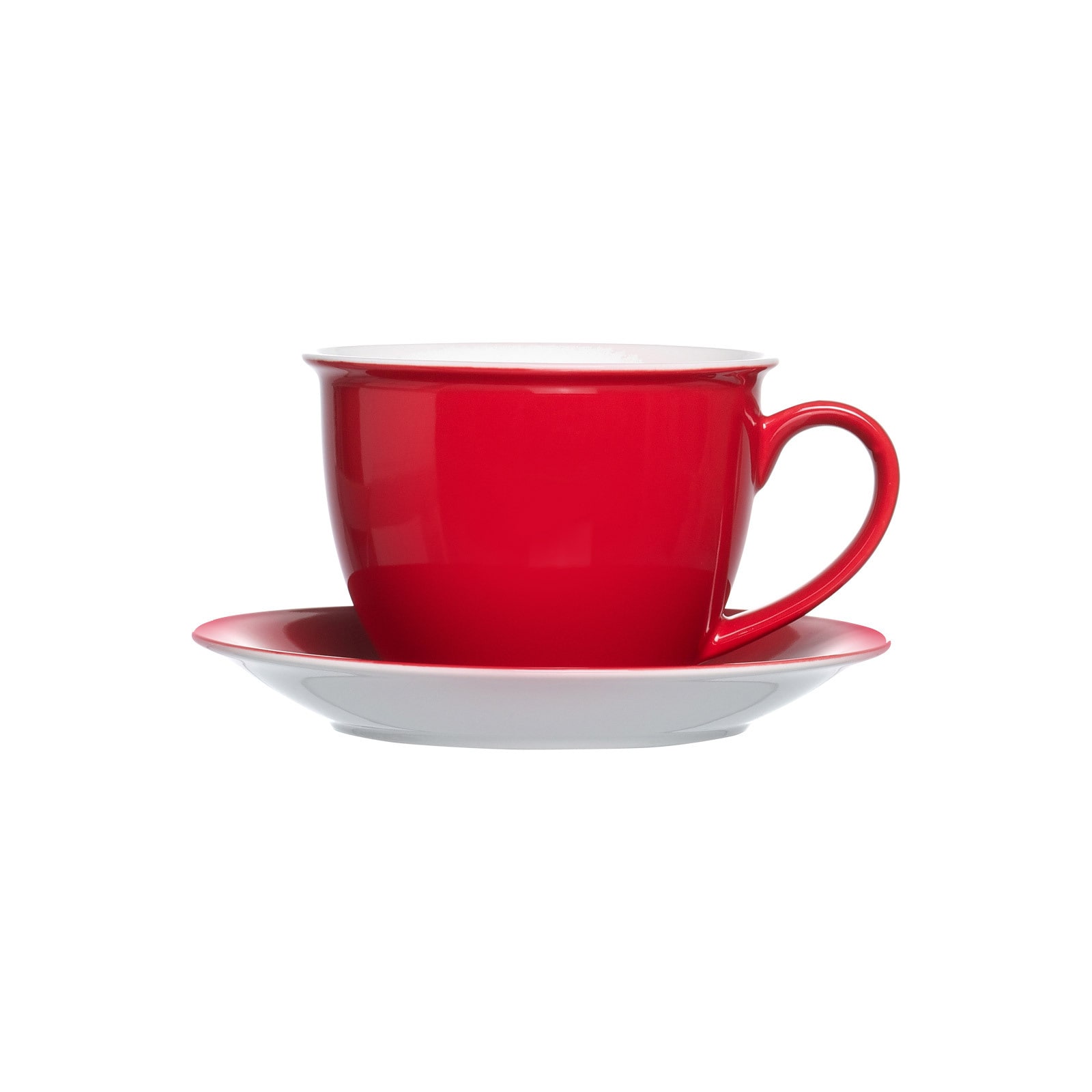 Ritzenhoff & Breker Tasse »Milchkaffee Tassen mit Untertassen Doppio 350 ml 6er Set«