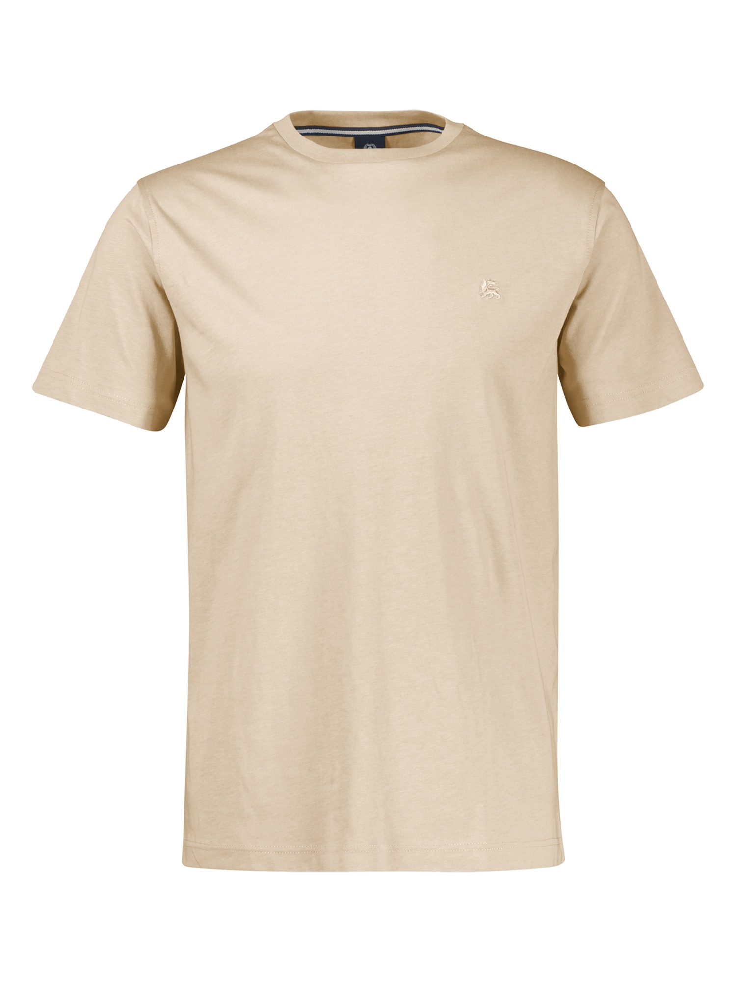 LERROS Rundhalsshirt »T-Shirt mit Rundkragen aus weicher Baumwolle, große Größen«