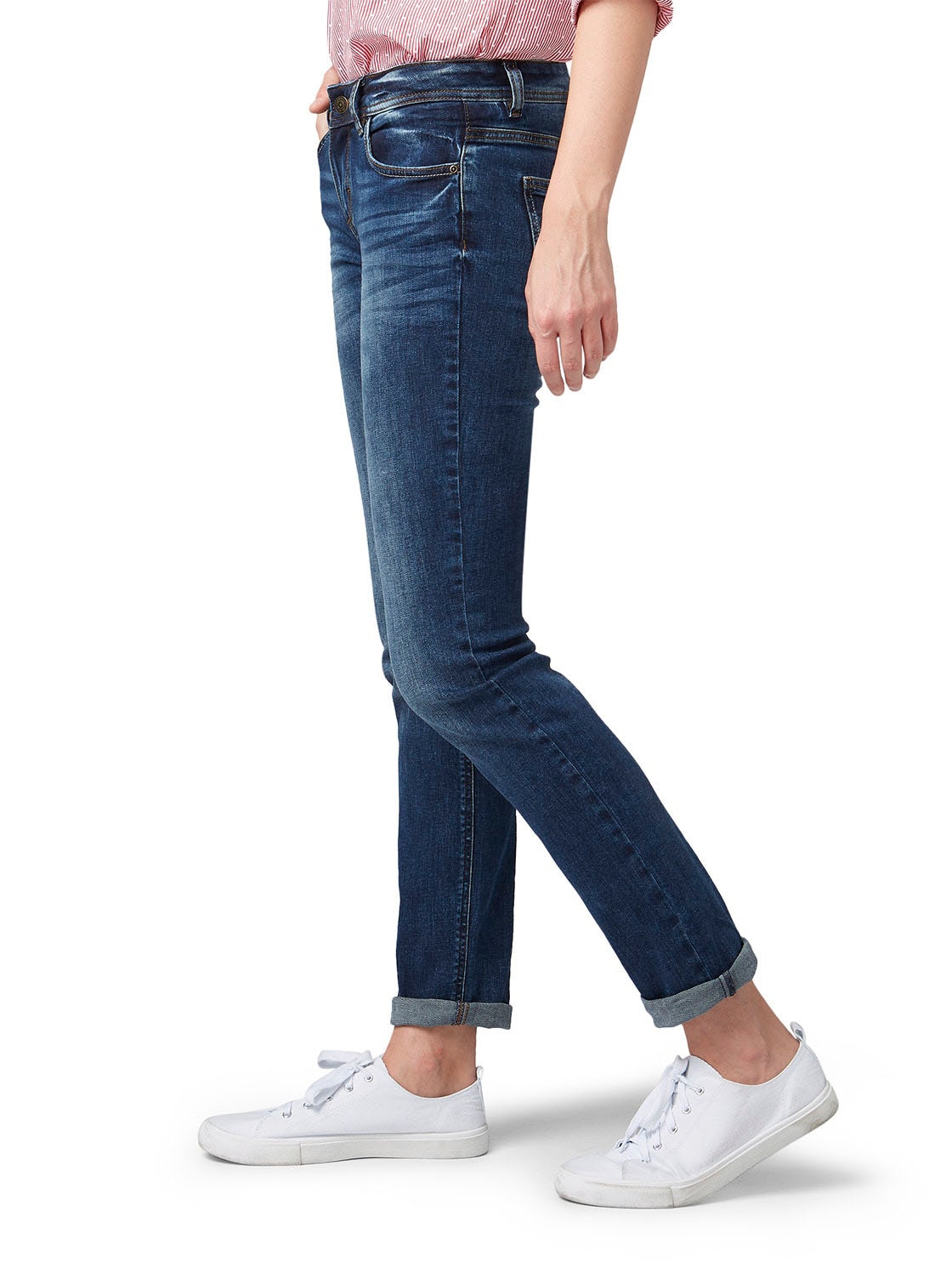 TOM TAILOR Straight-Jeans »Alexa Straight«, in gerader "Straight" 5-Pocket-Form