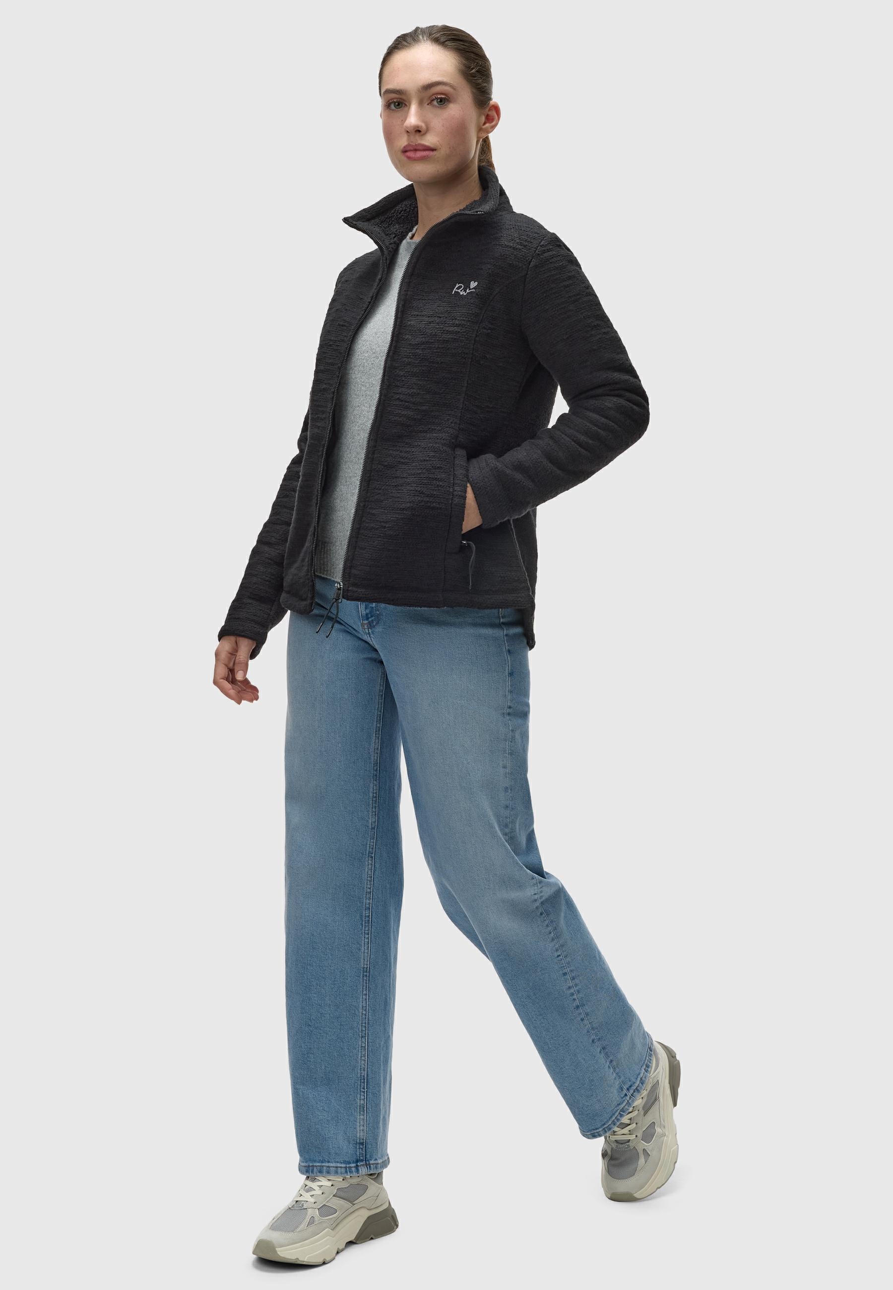 Ragwear Kapuzensweatjacke »Strickjacke Liram Melange«