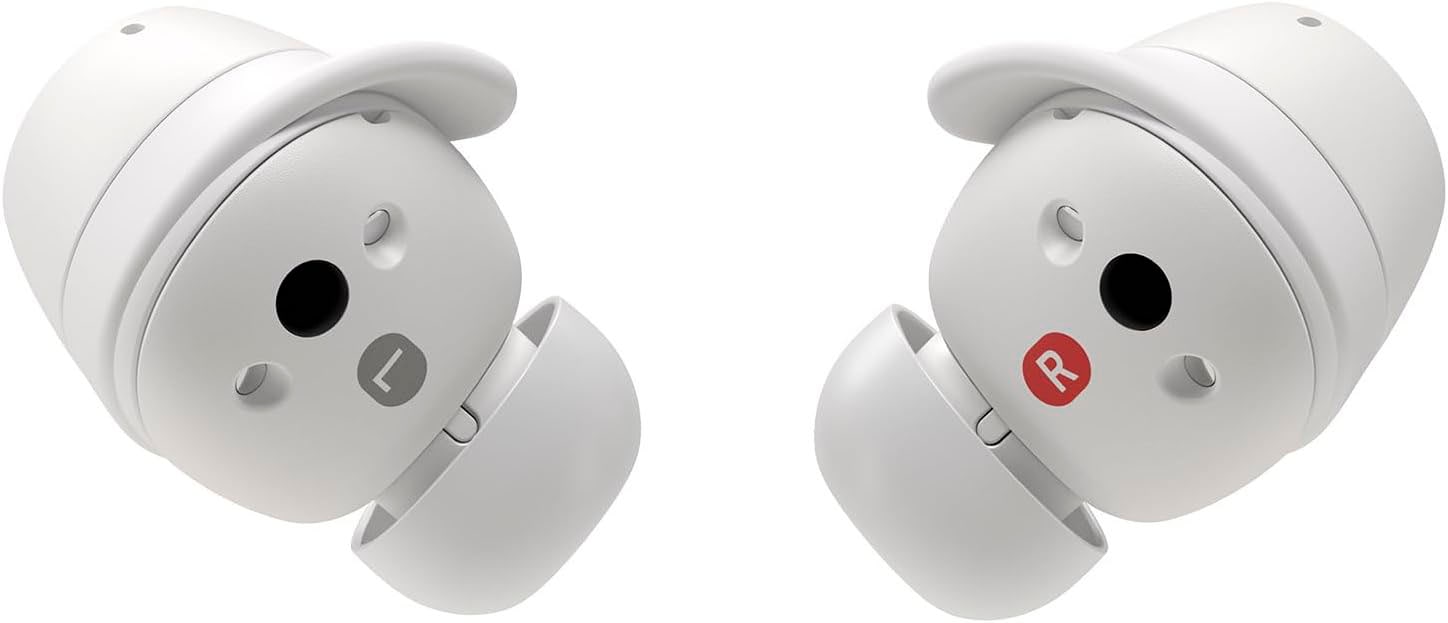 LG Bluetooth-Kopfhörer »xboom Buds Lite«, Bluetooth, Active Noise Cancelling (ANC)-Freisprechfunktion-LED Ladestandsanzeige-Multi-Point-Verbindung-Rauschunterdrückung-Sprachsteuerung-kompatibel mit Siri