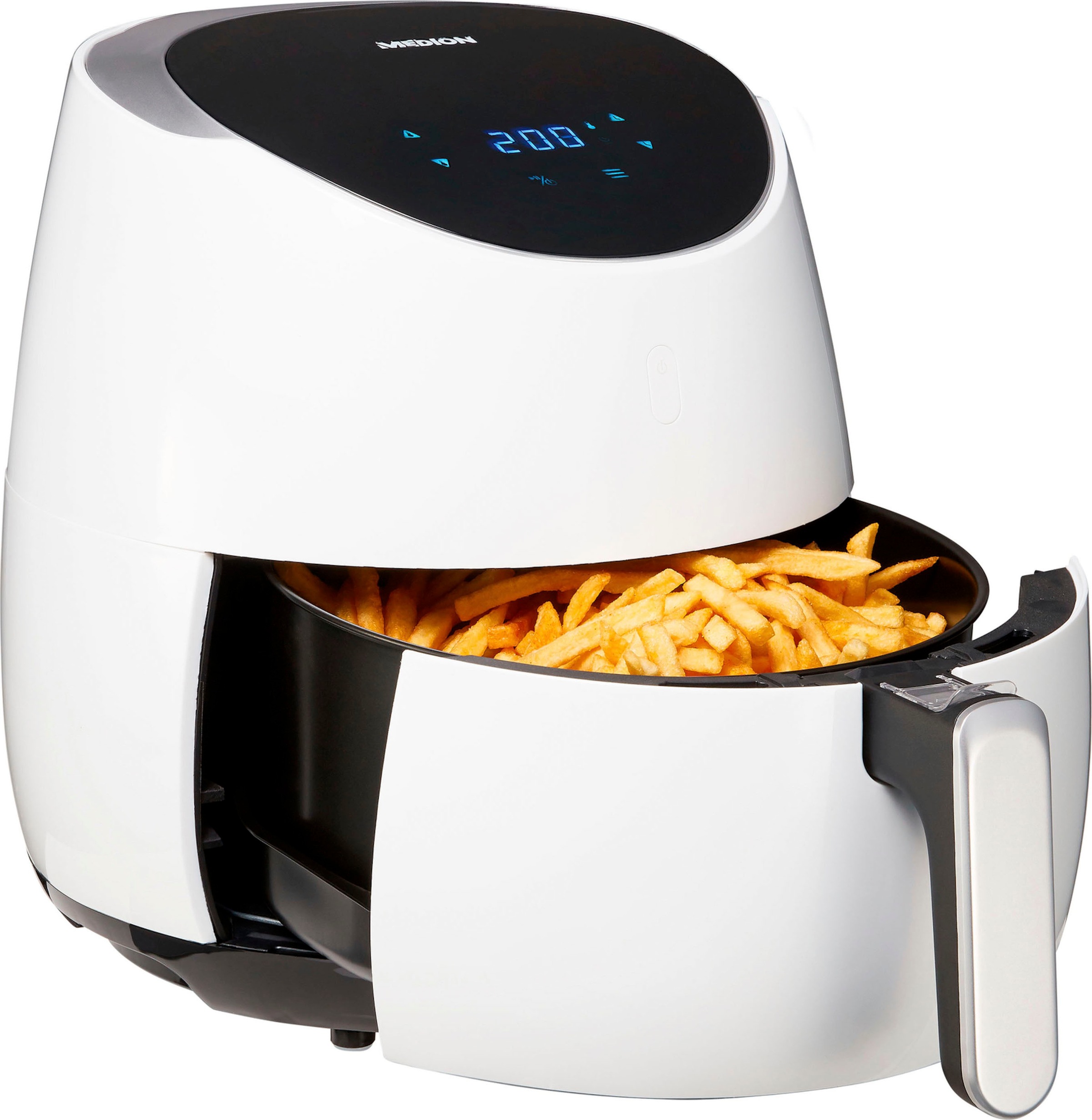 Medion® Heißluftfritteuse »MD 19279«, 2000 W, Fassungsvermögen bis zu 0,6 kg