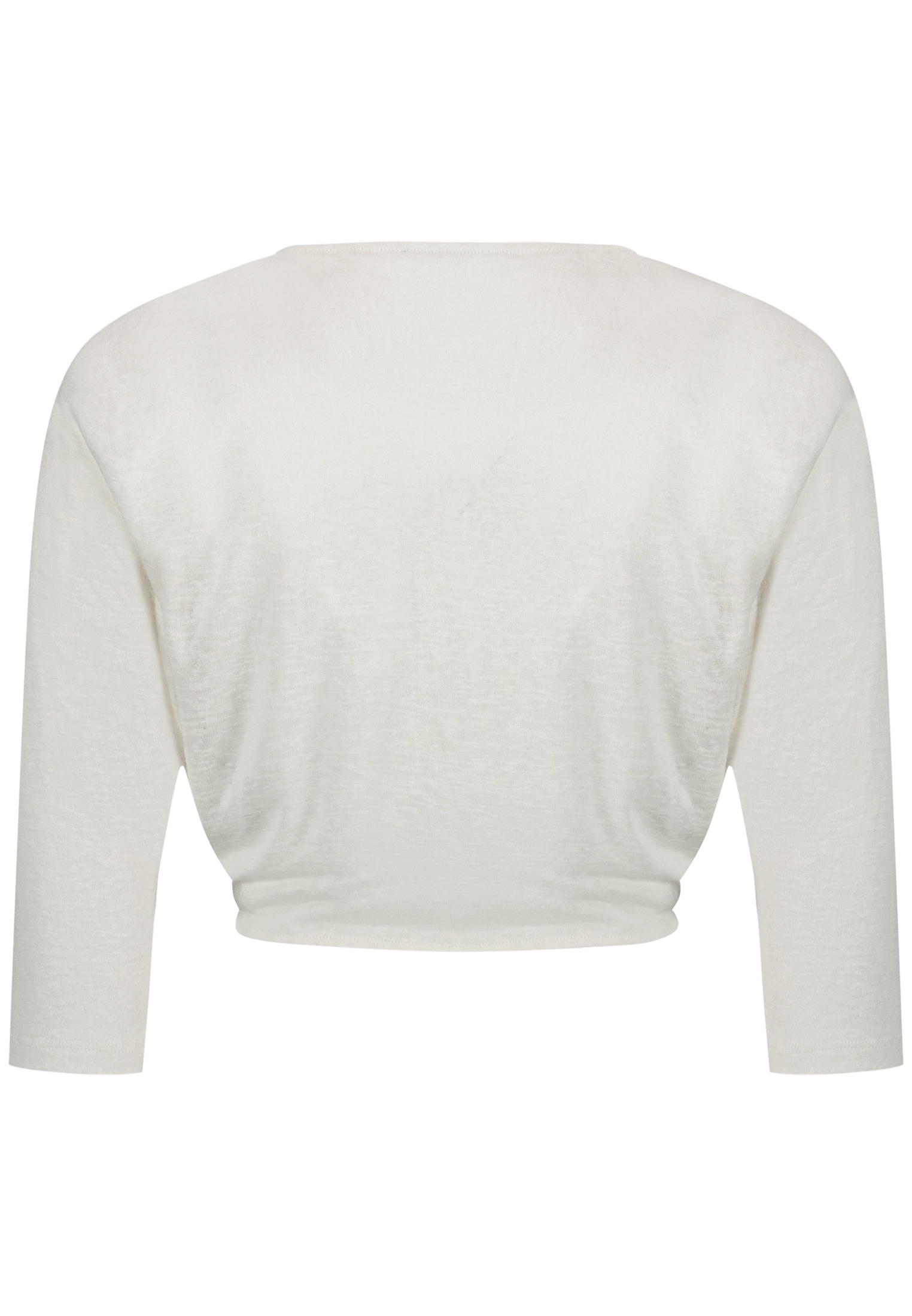 Zero Sweatshirt »Bolero-Jacke mit 3/4 Arm«
