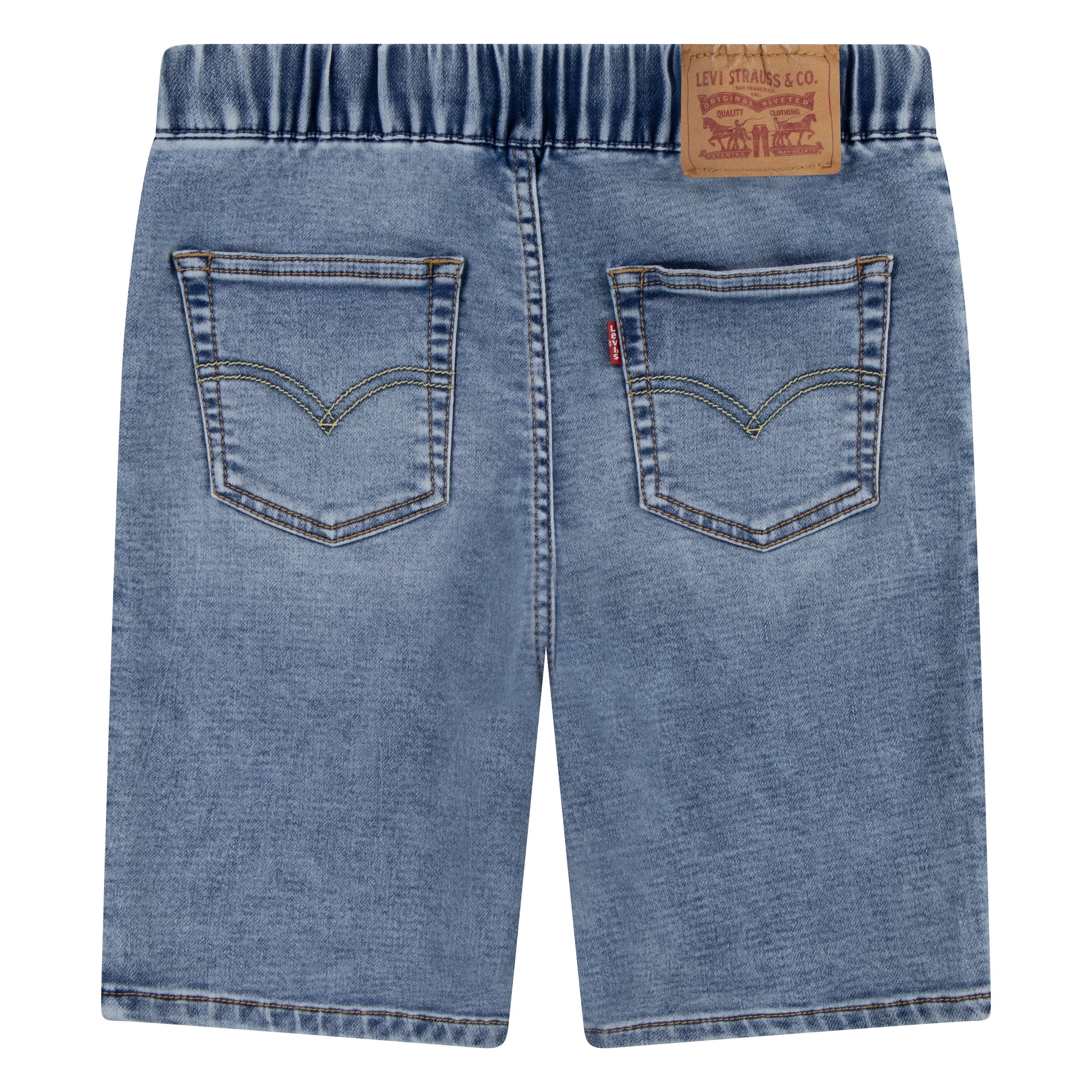 Levi's® Kids Jeansbermudas »LVB SKINNY FIT DOBBY SHORT«, for BOYS