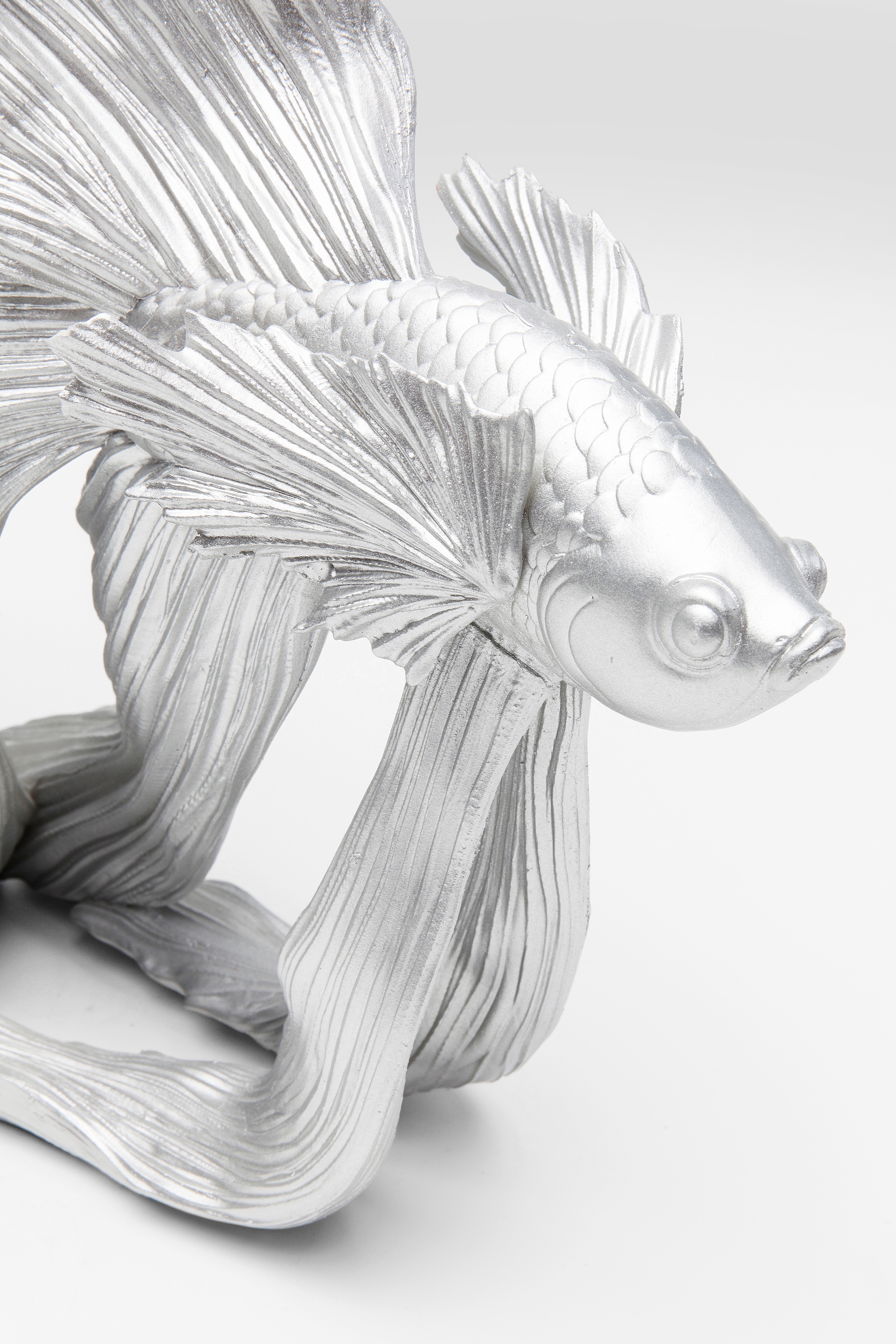 Kare Design Dekofigur »Betta Fish Silber Klein«