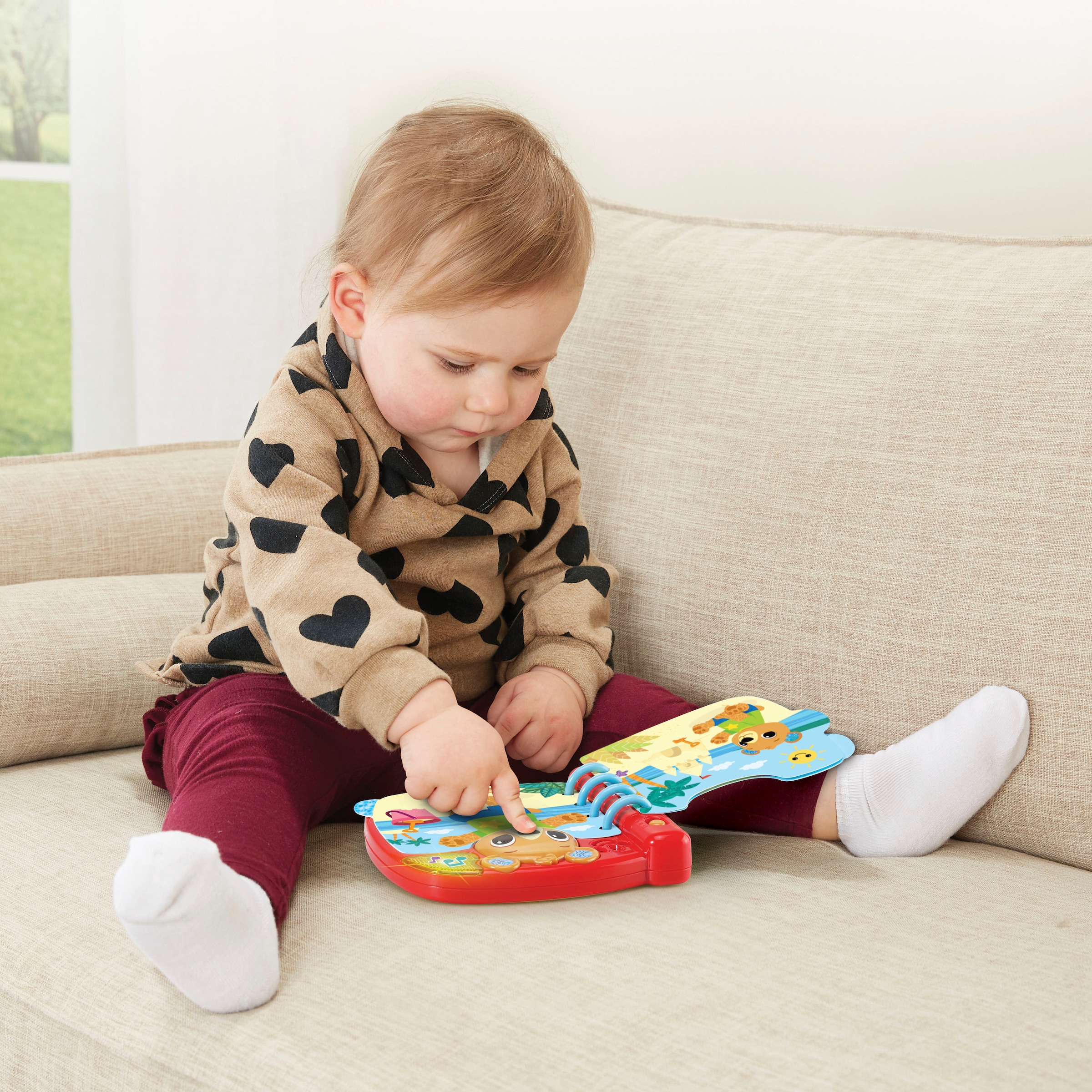 Vtech® Buch »Vtech Baby, Zieh-mich-an-Bärchenbuch«, mit Licht und Sound