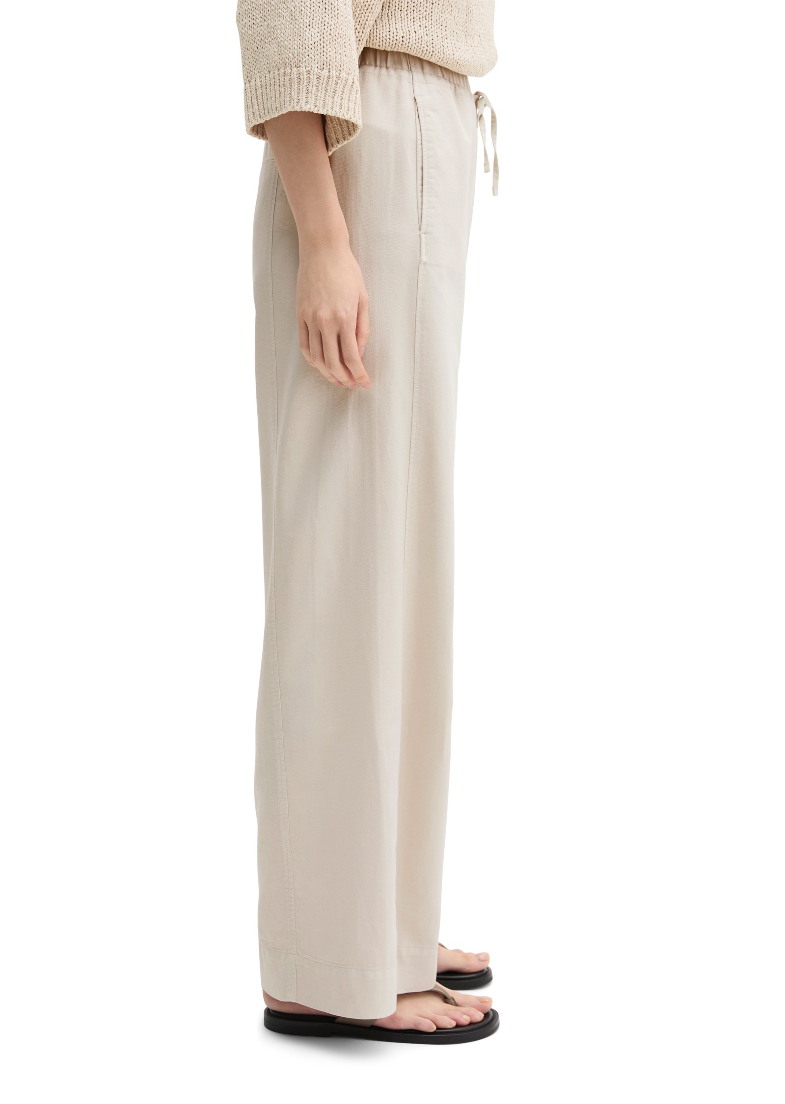 Marc O'Polo Schlupfhose  aus Bio-Baumwolle-TENCEL Lyocell-Leinen-Mix