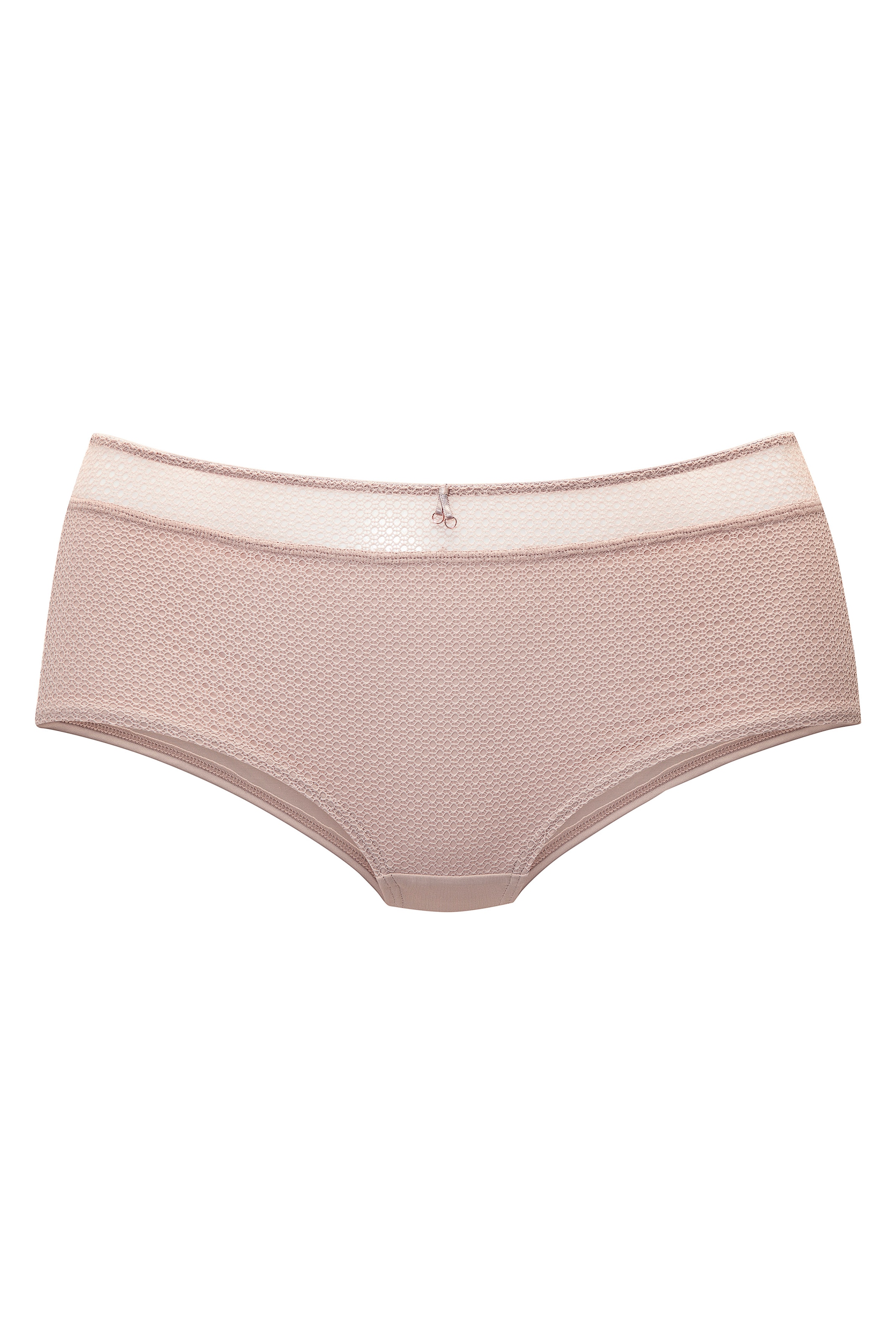 Nuance Panty mit feiner Zierschleife und Schmuckaccessoire