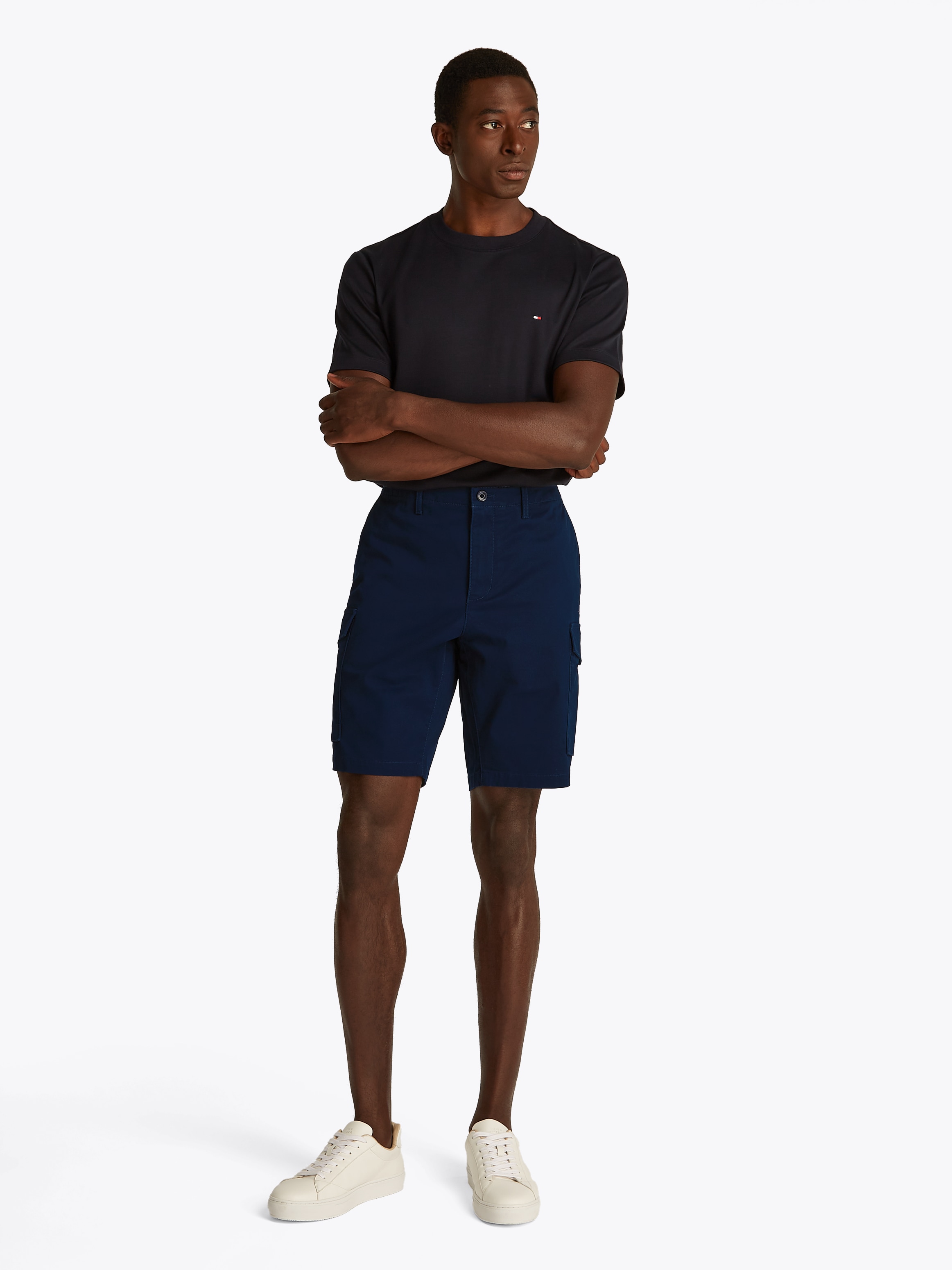 Tommy Hilfiger Cargoshorts »HARLEM CARGO 1985«, in schlichtem Design