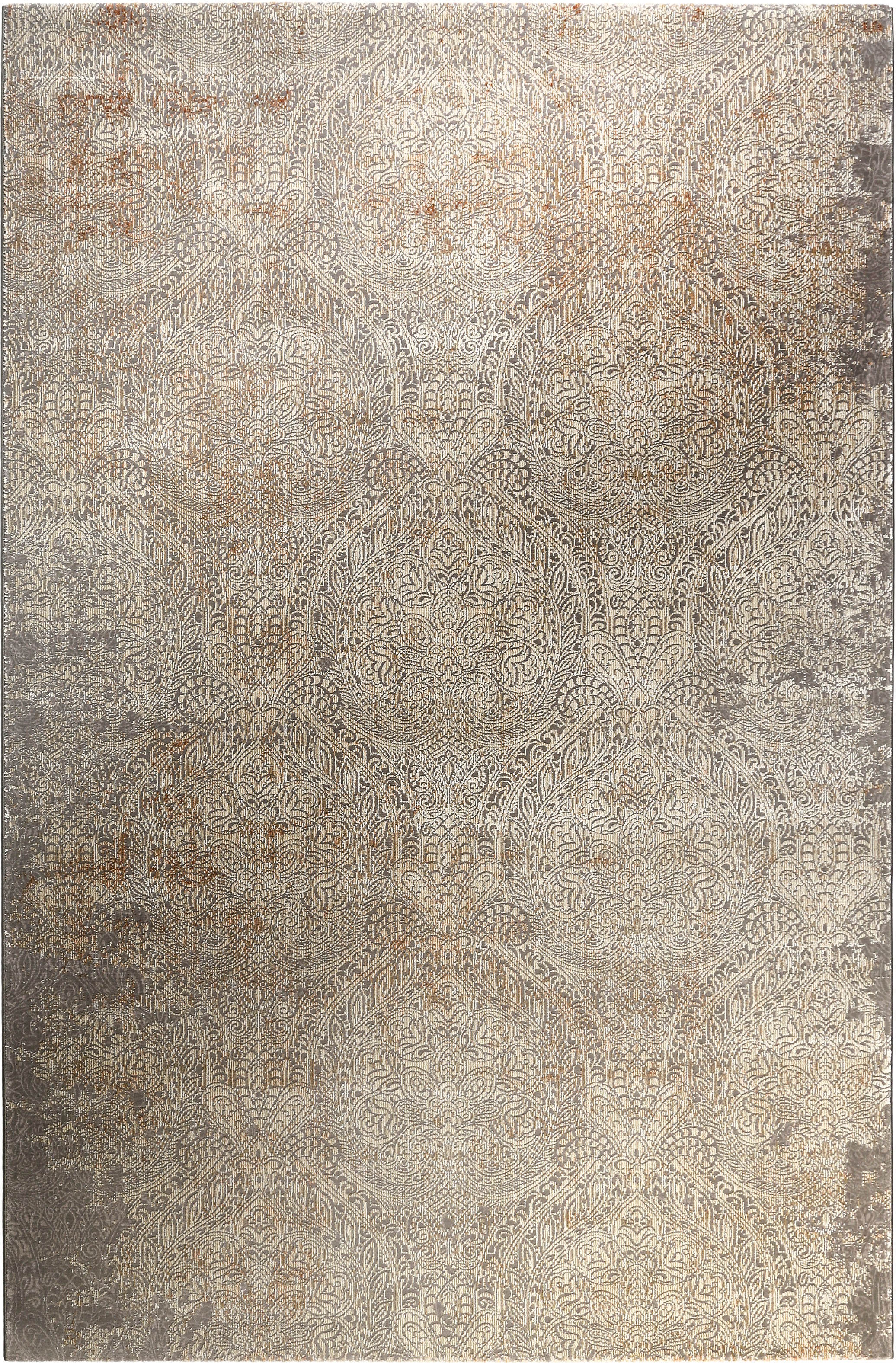 Wecon home Teppich »Baroque Vintage«, rechteckig, 12 mm Höhe, Wohnzimmer