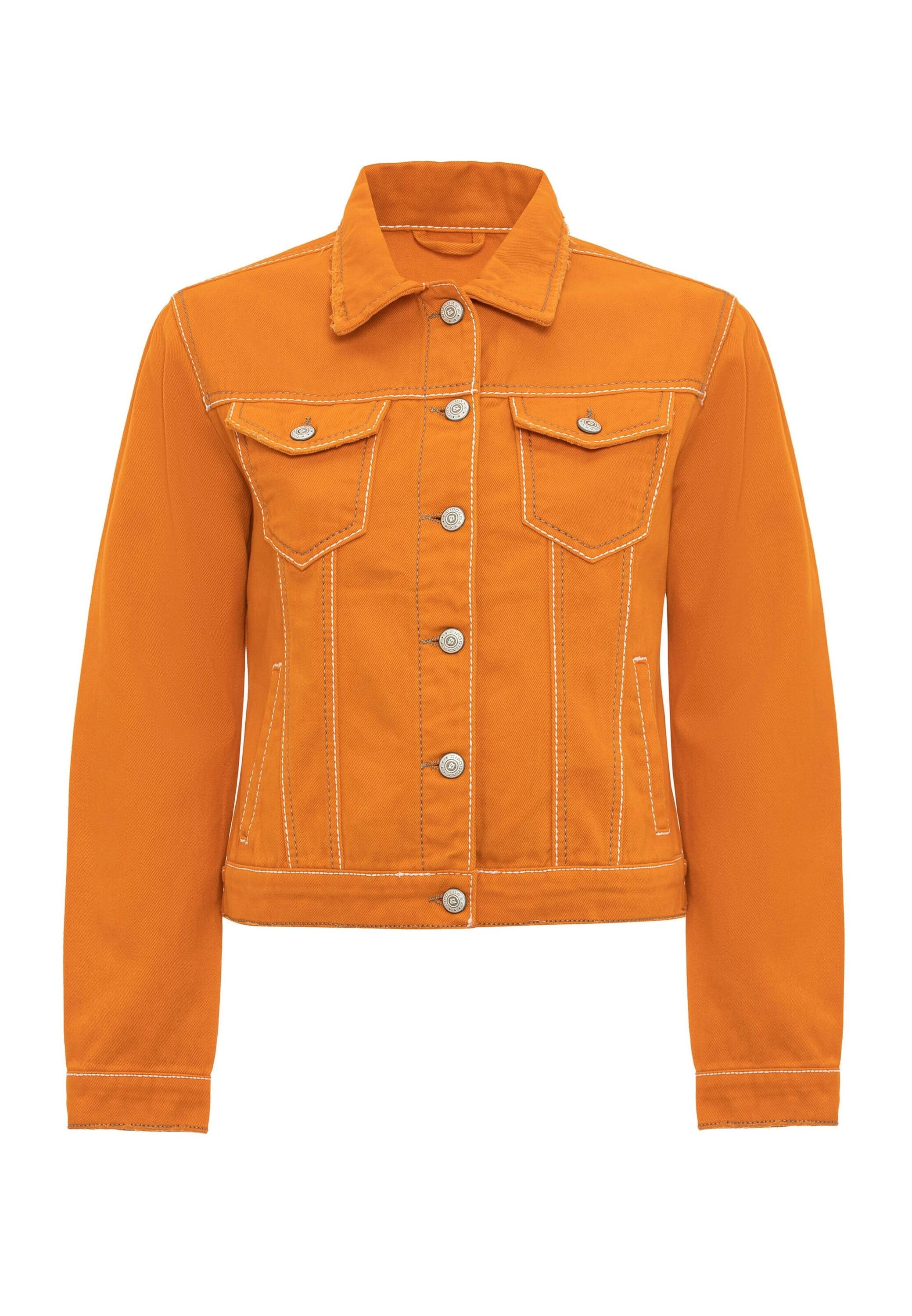Cipo & Baxx Jeansjacke »Cipo & Baxx Jeansjacke« ohne Kapuze Mit praktischen Brusttaschen, WJ212
