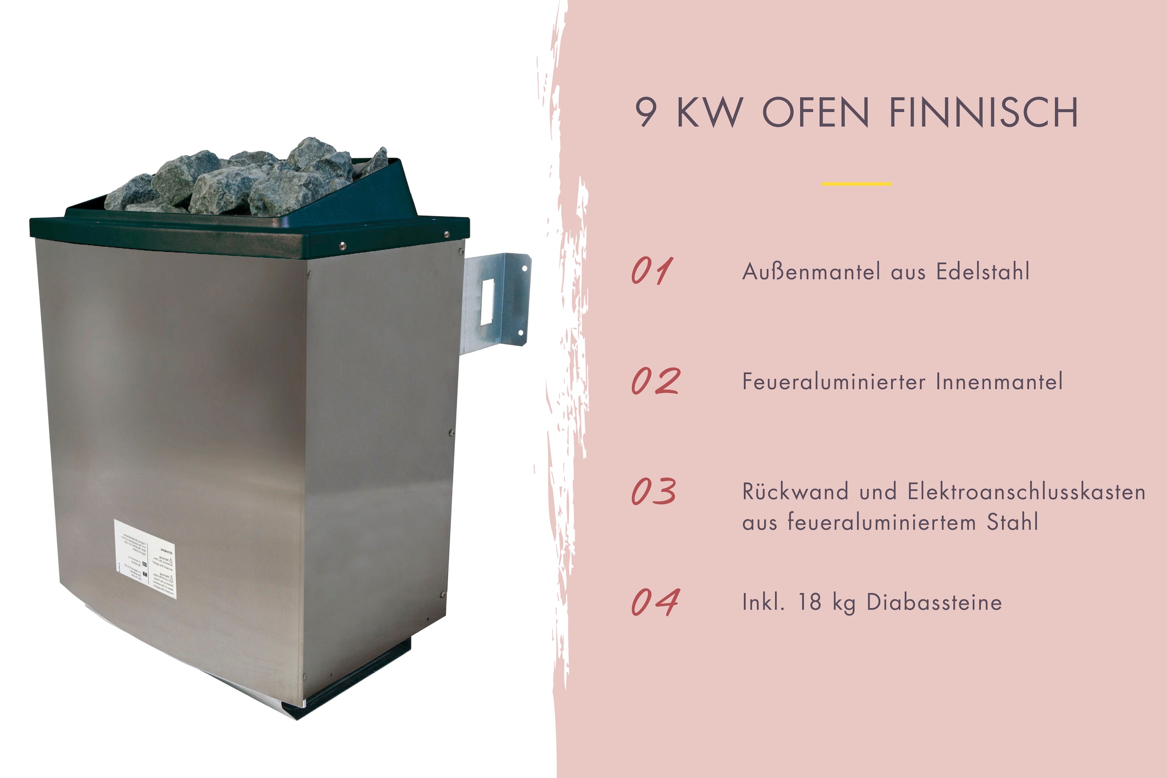 welltime Sauna »Trixi«, besonders stabile nordische Fichte, für bis zu 3 Personen