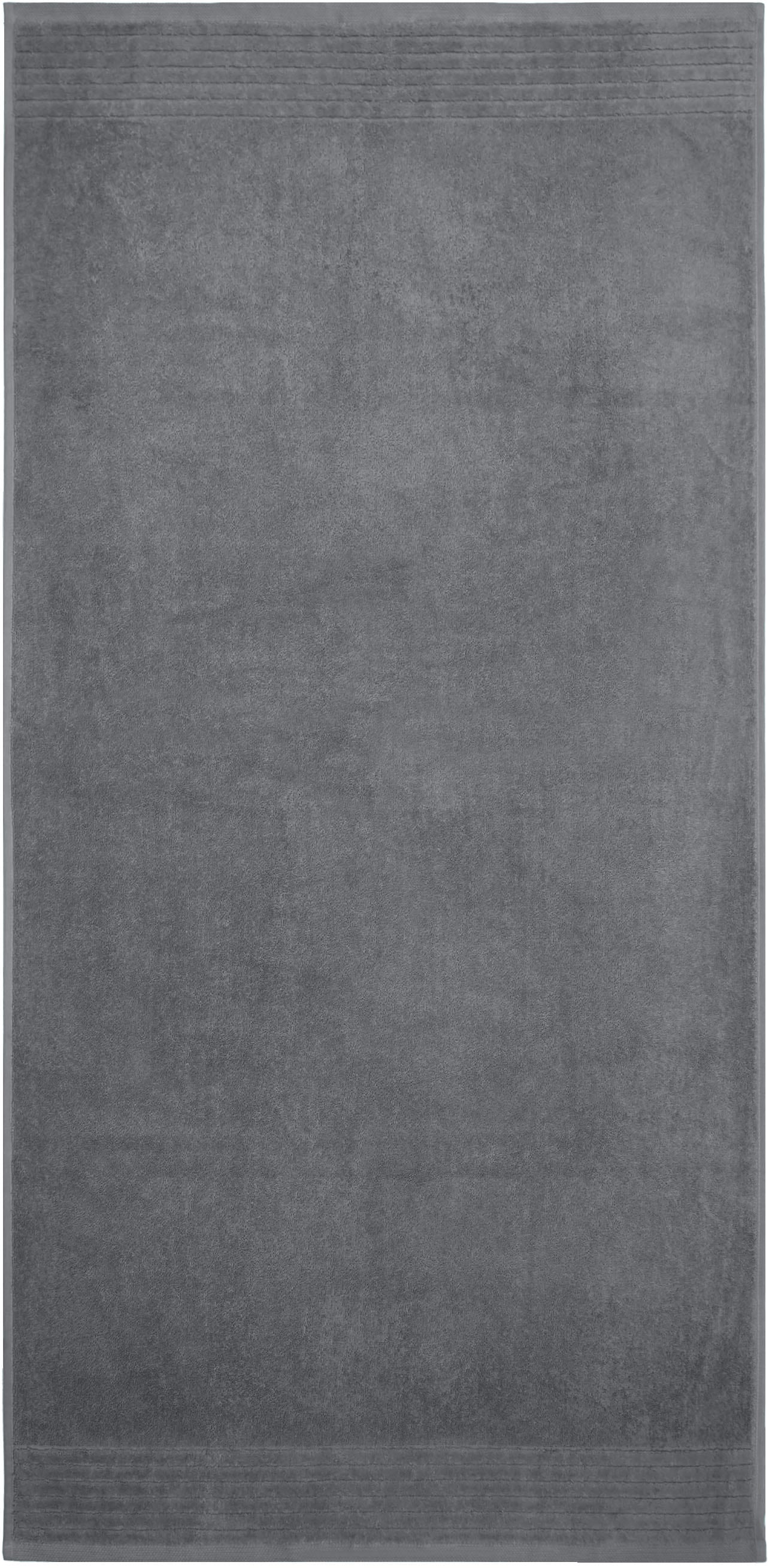 my home Duschtücher »Sanremo Premium, Premium Handtücher, 600 gr/m², 70x140cm«, (Set, 4 St., 2x 70x140cm), mit Bordüre, einfarbig, flauschig und weich, dicke Qualität