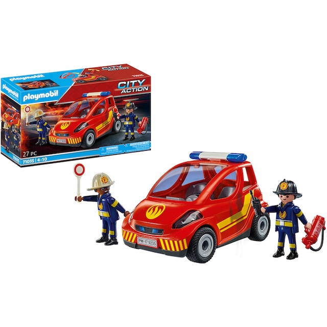 Playmobil® Konstruktions-Spielset »Feuerwehr Kleinwagen (71035),  City-Action«, (27 St.), Made in Germany online kaufen - OTTO