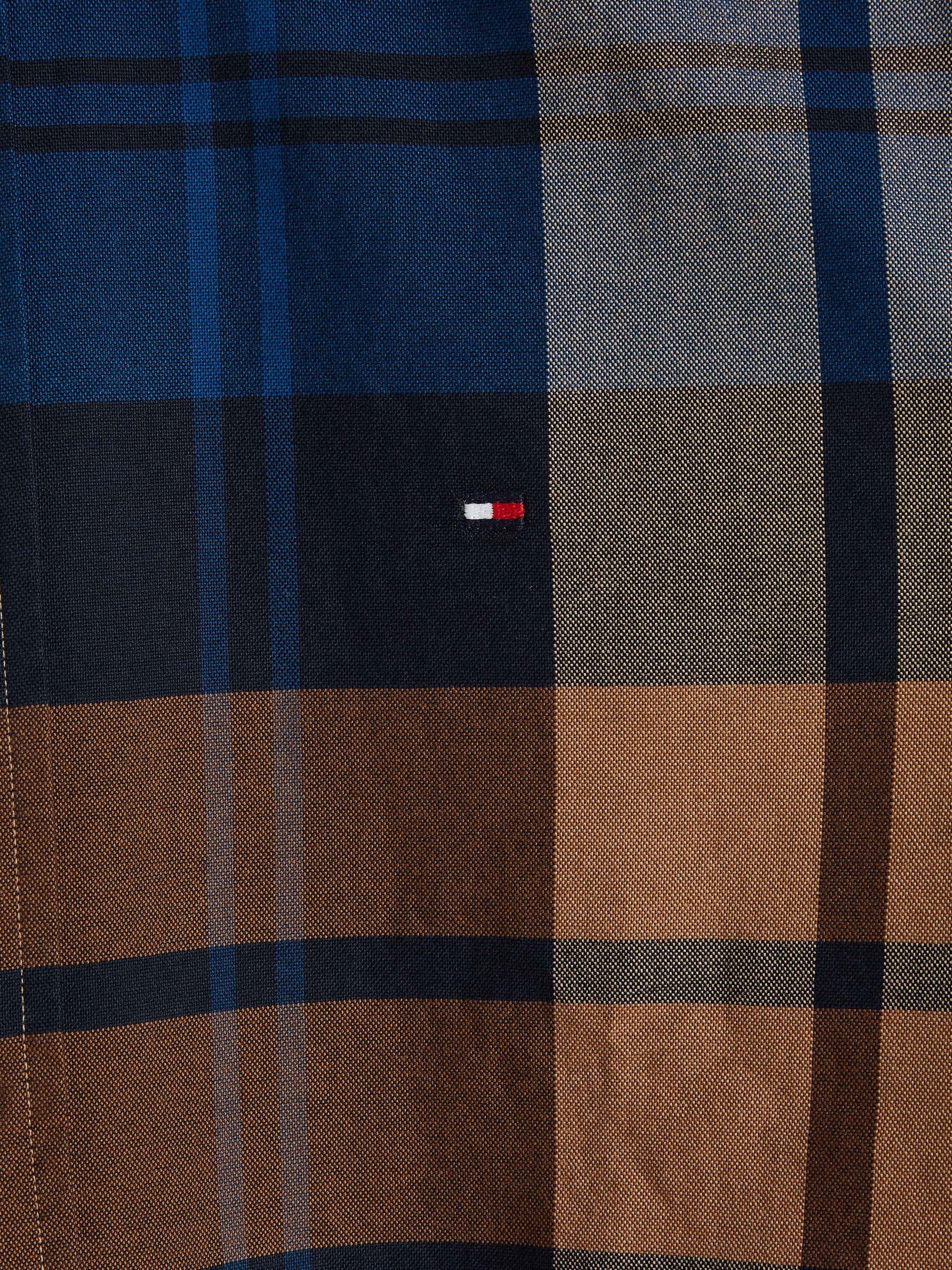 Tommy Hilfiger Langarmhemd »OXFORD BLACKWATCH CHK RF SHIRT«