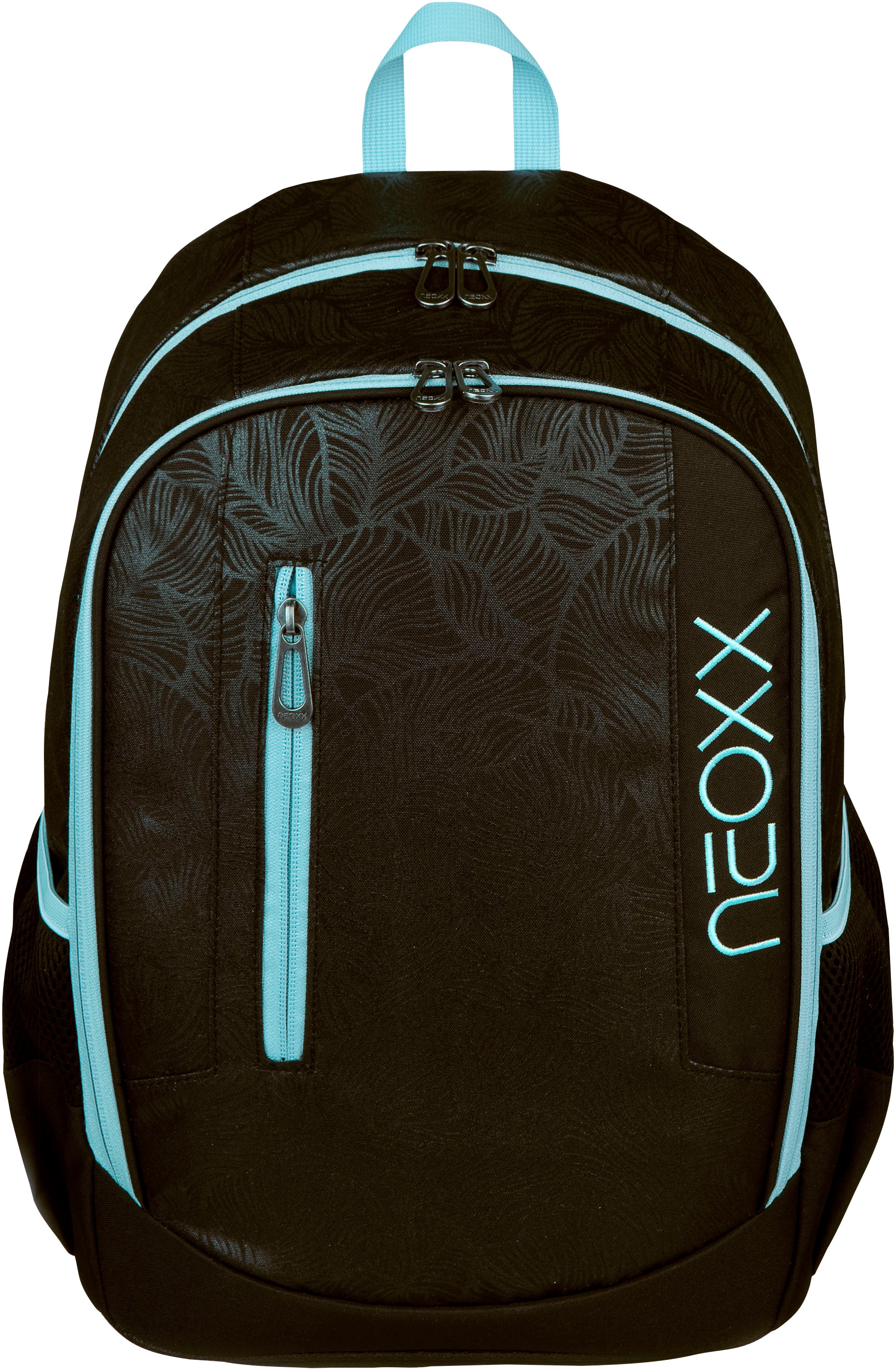 neoxx Schulrucksack »Flow, Queen of Nite«, teilweise aus recyceltem Material