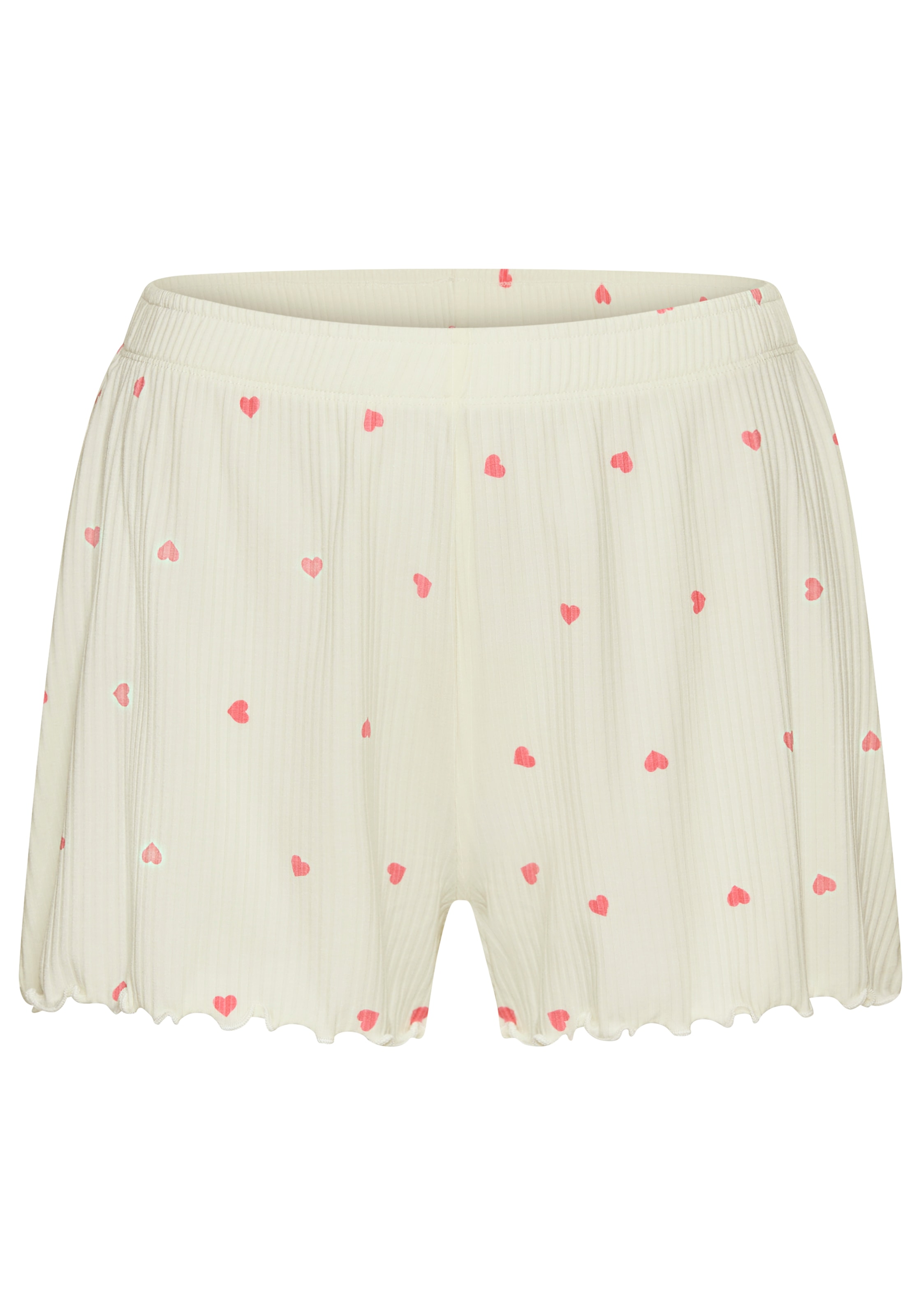 Vivance Dreams Shorty Set, 2-teilig, 2 tlg. mit süßem Herzchendruck