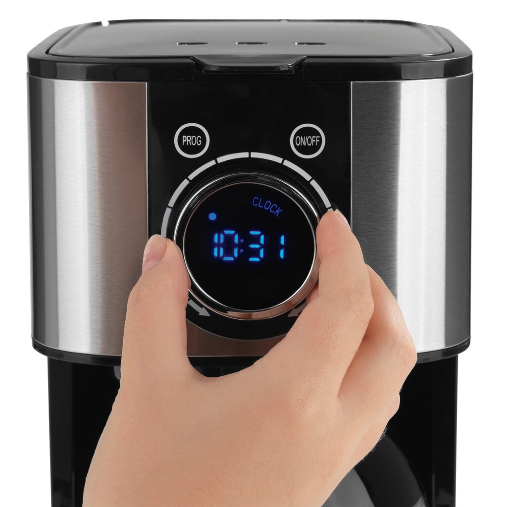 BEEM Filterkaffeemaschine »FRESH-AROMA-SWITCH Thermo«, 1 l Kaffeekanne, Permanentfilter