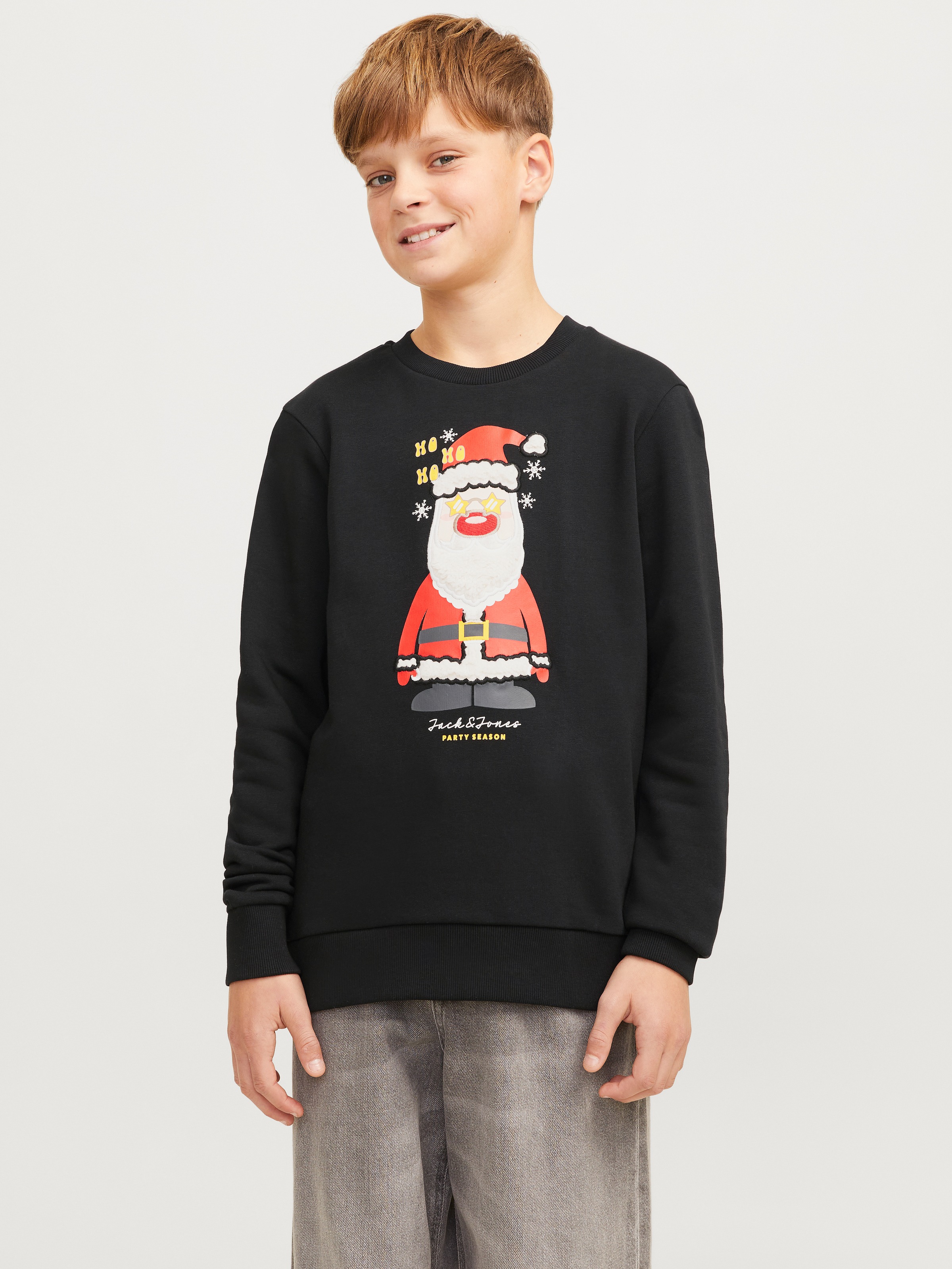 Jack & Jones Junior Sweatshirt »JJXMAS JOLLY SWEAT CREW NECK JNR«, mit Weihnachtsmotiven