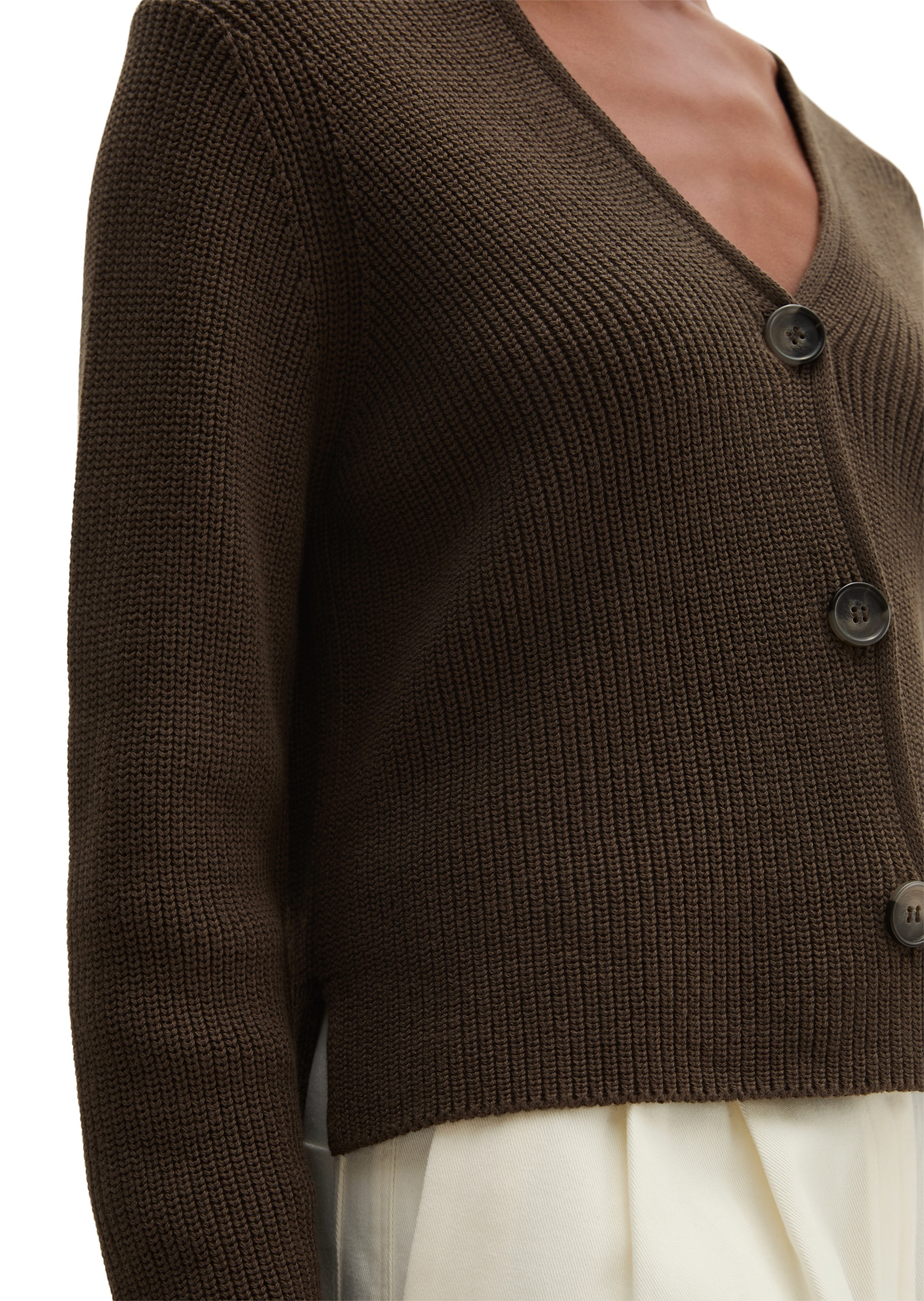 Marc O'Polo Cardigan relaxed aus Heavy-Weight-Organic-Cotton